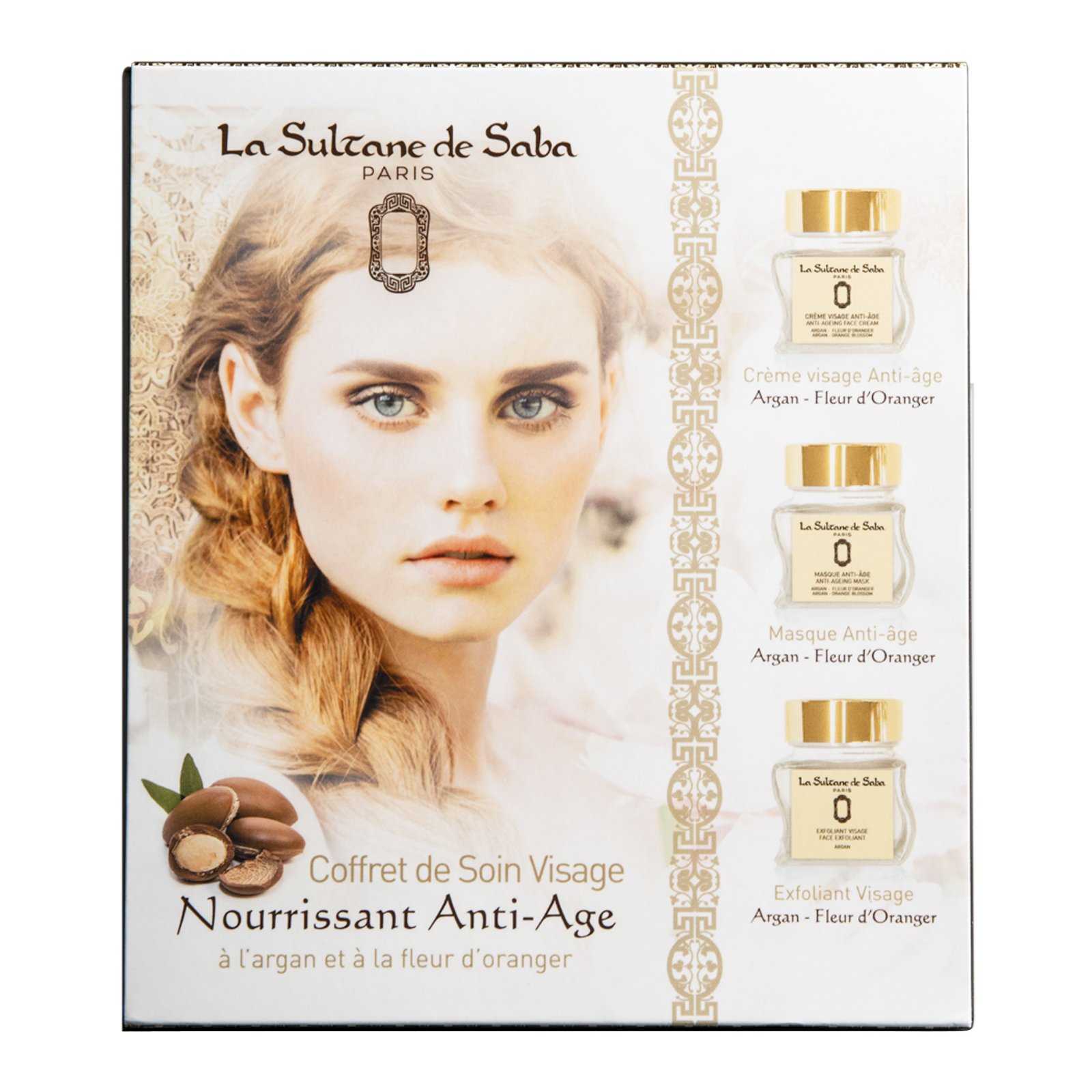 Argan and Orange Blossom face gift set LA SULTANE DE SABA No color