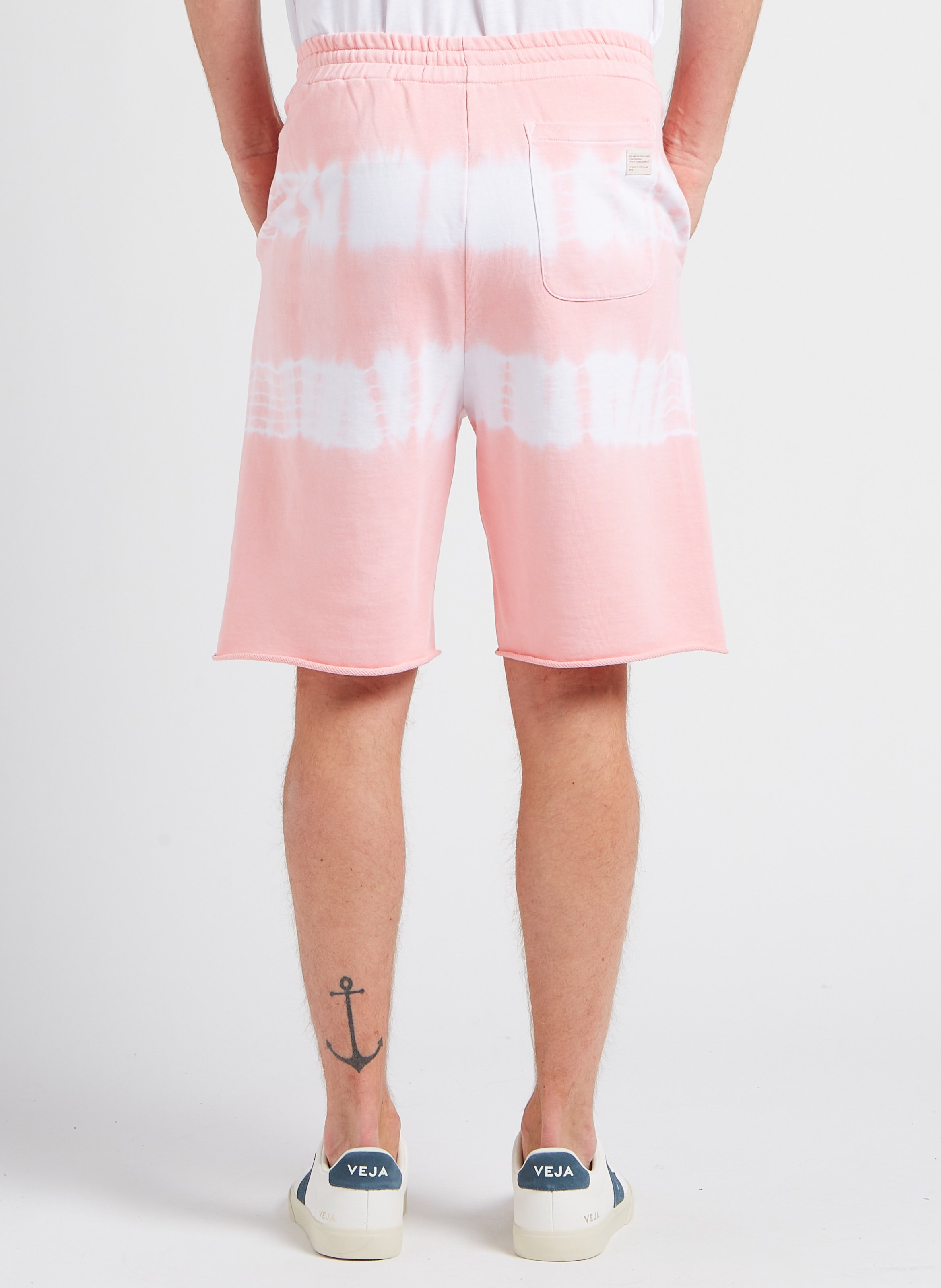 Katoenen short met print SCOTCH AND SODA Roze