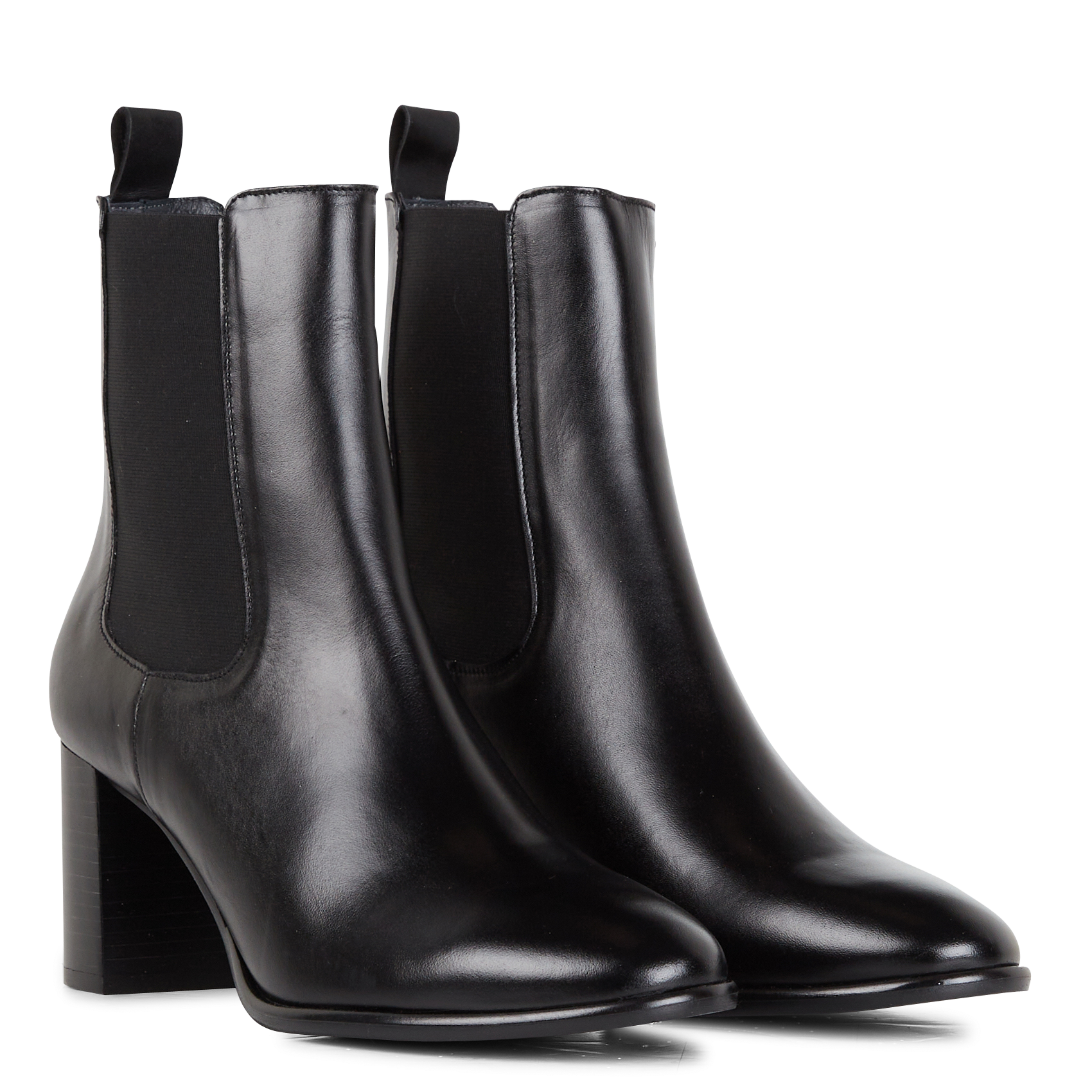 Lederstiefeletten JONAK Schwarz