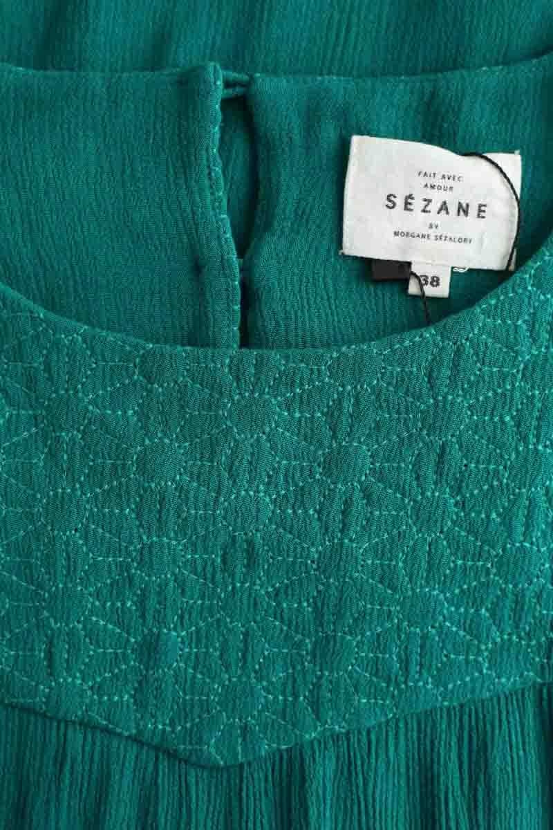 Blue dress SEZANE - Seconde main Blue