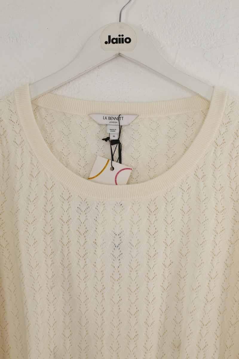 Cotton pullover LK BENNETT - Seconde Main White