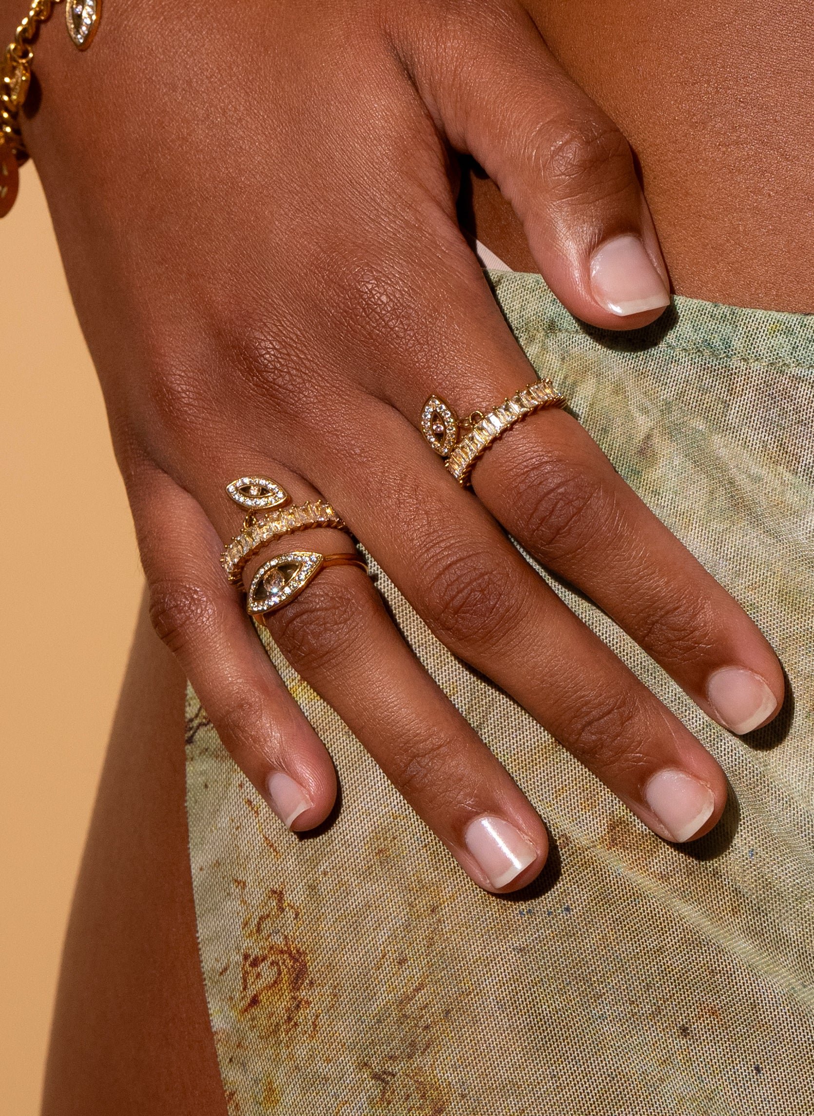 Thin Osiris ring AEC Paris Yellow