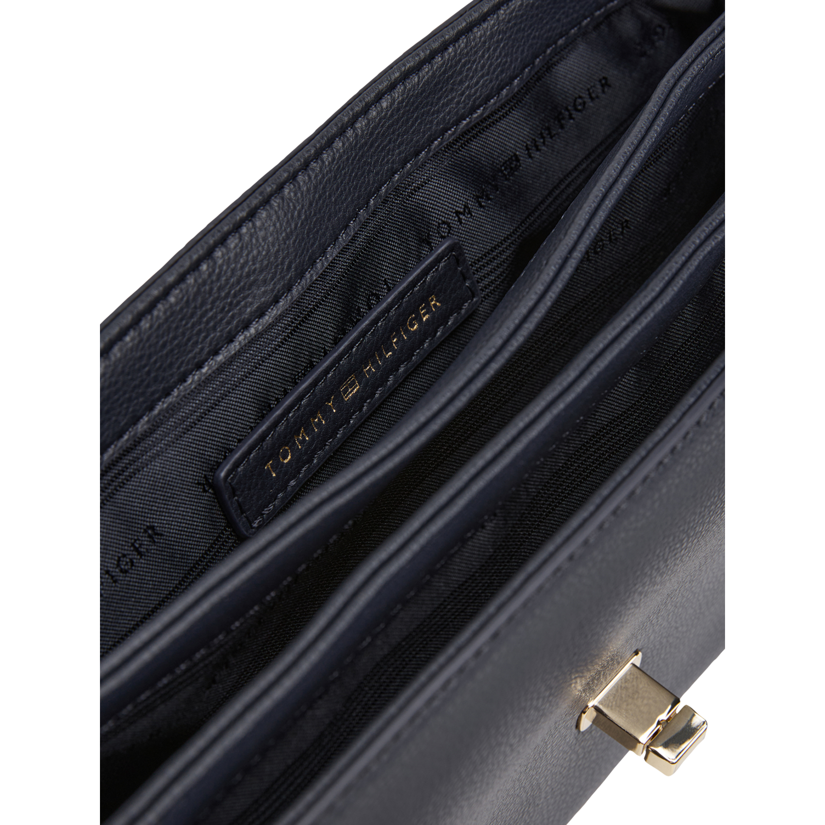 Sac bandoulière à fermoir tournant TOMMY HILFIGER Bleu