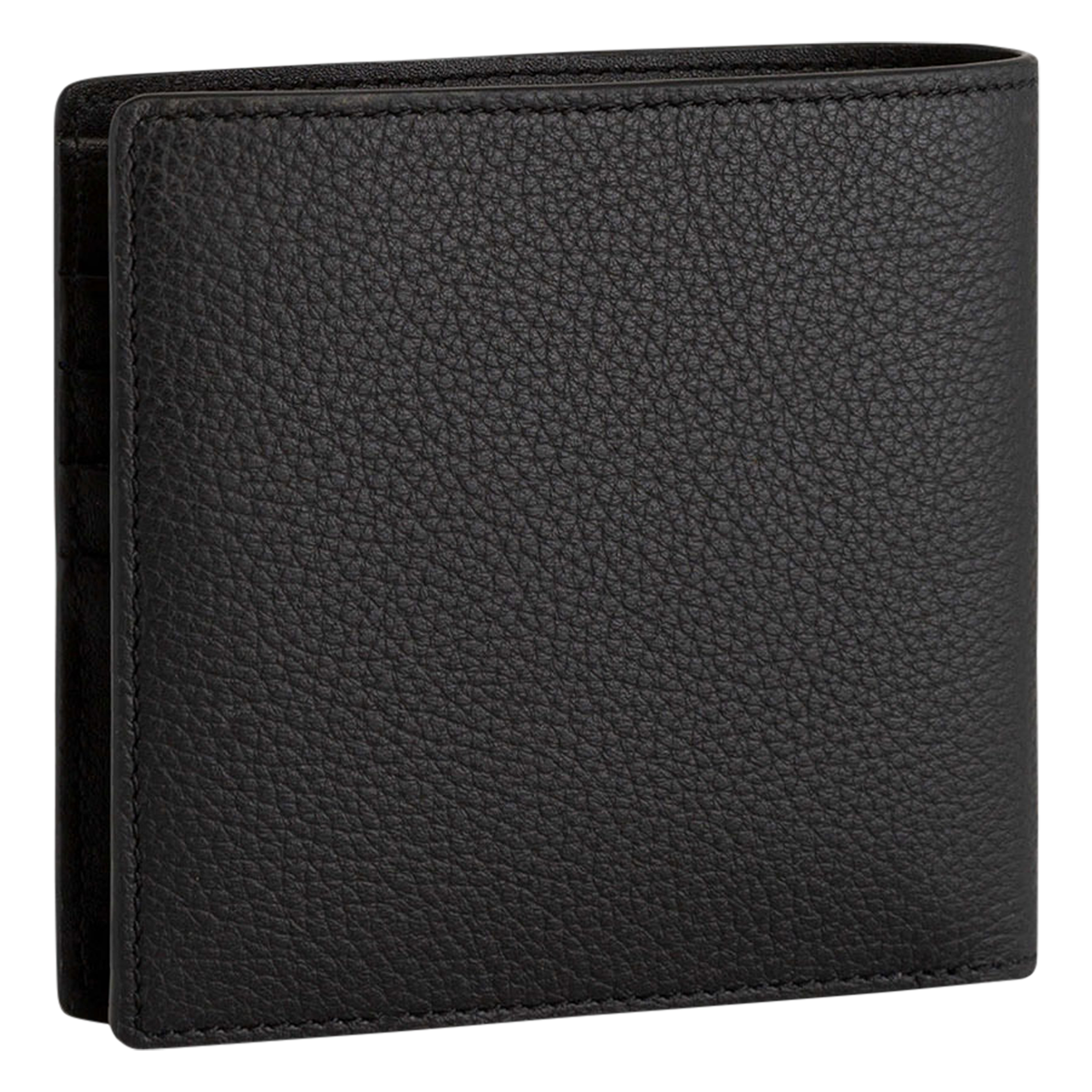 - 100% leer, - 6 kaarthoudersplitten, - 1 centrale zak, - Afmetingen: L10 x H7 cm. LE TANNEUR Zwart