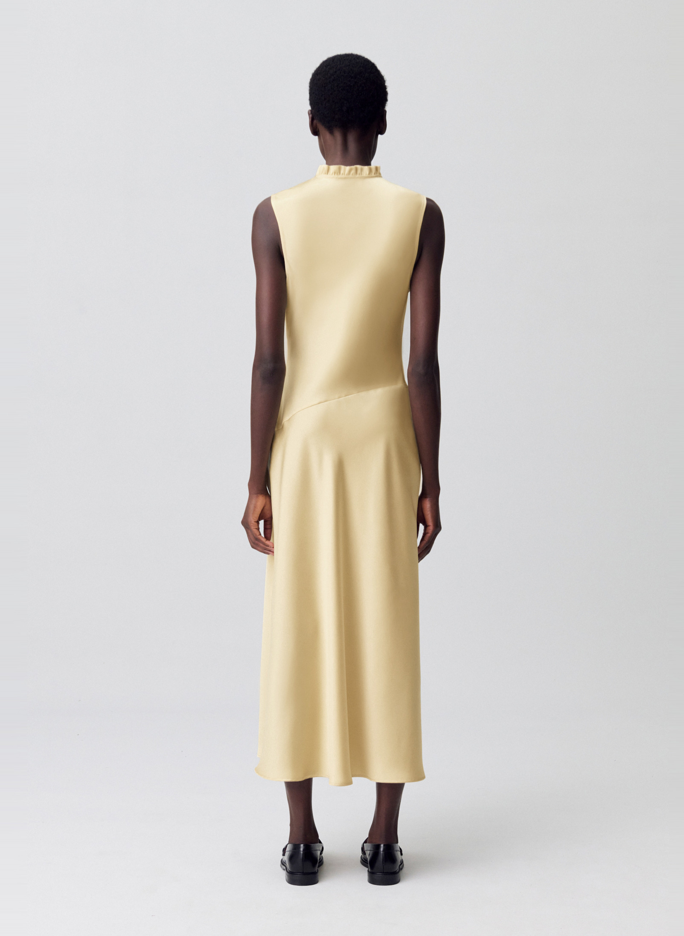 Robe longue ajustée  CLAUDIE PIERLOT Jaune