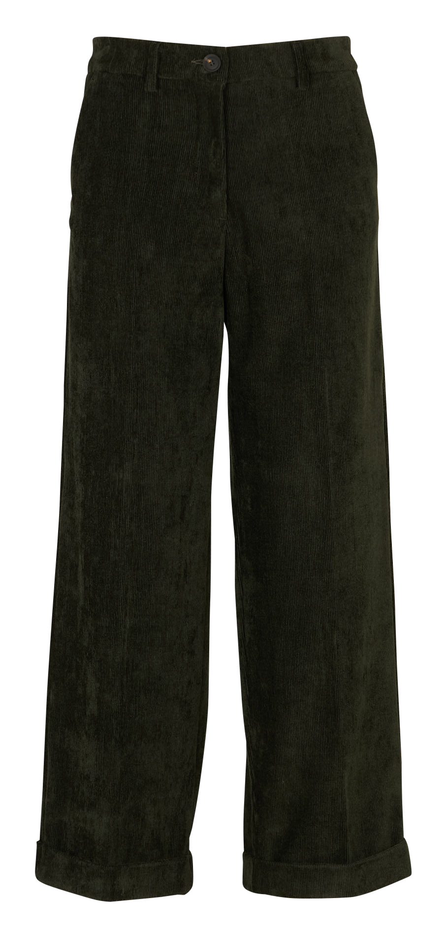 Pantalon ample en velours côtelé MOMONI Vert