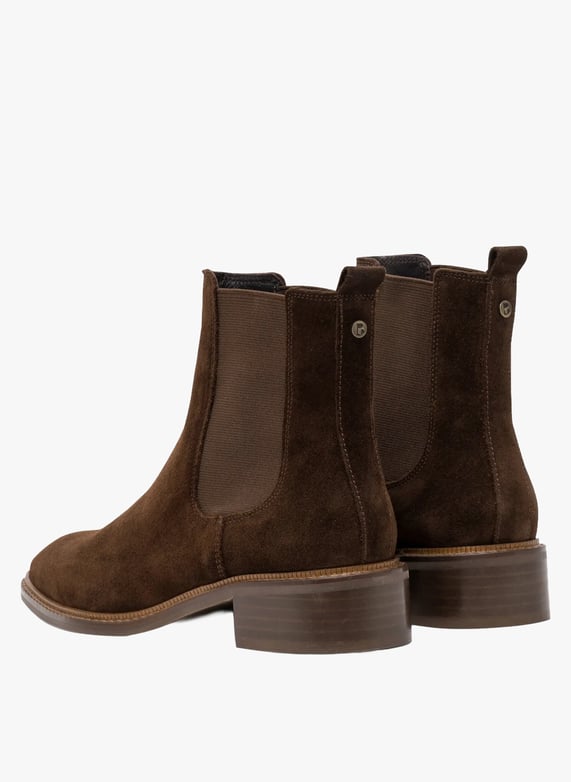 Boots en cuir | Marron by BOCAGE Boots en cuir Marron