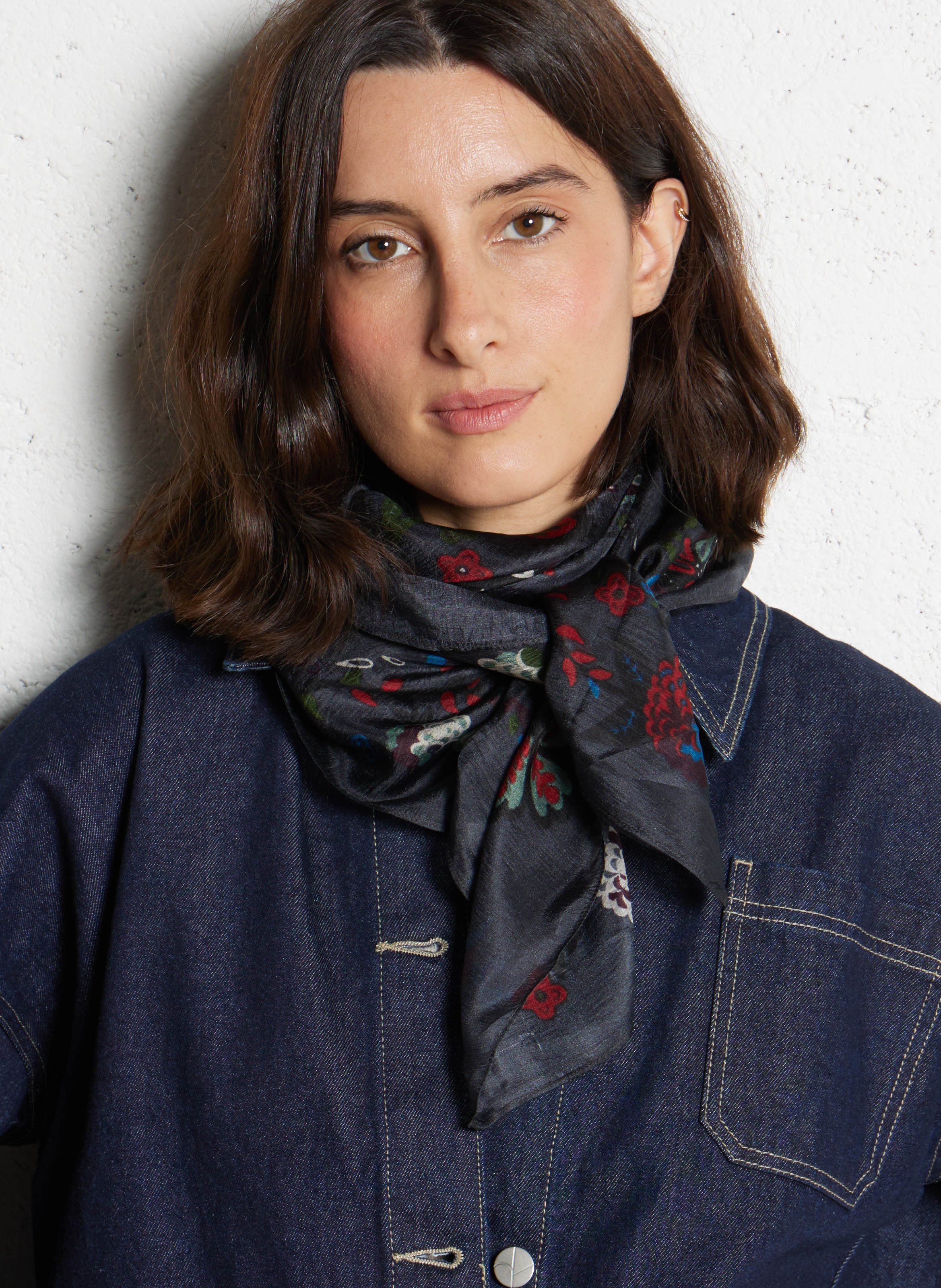 Kassaway - Seidenfoulard BECKSONDERGAARD Beige