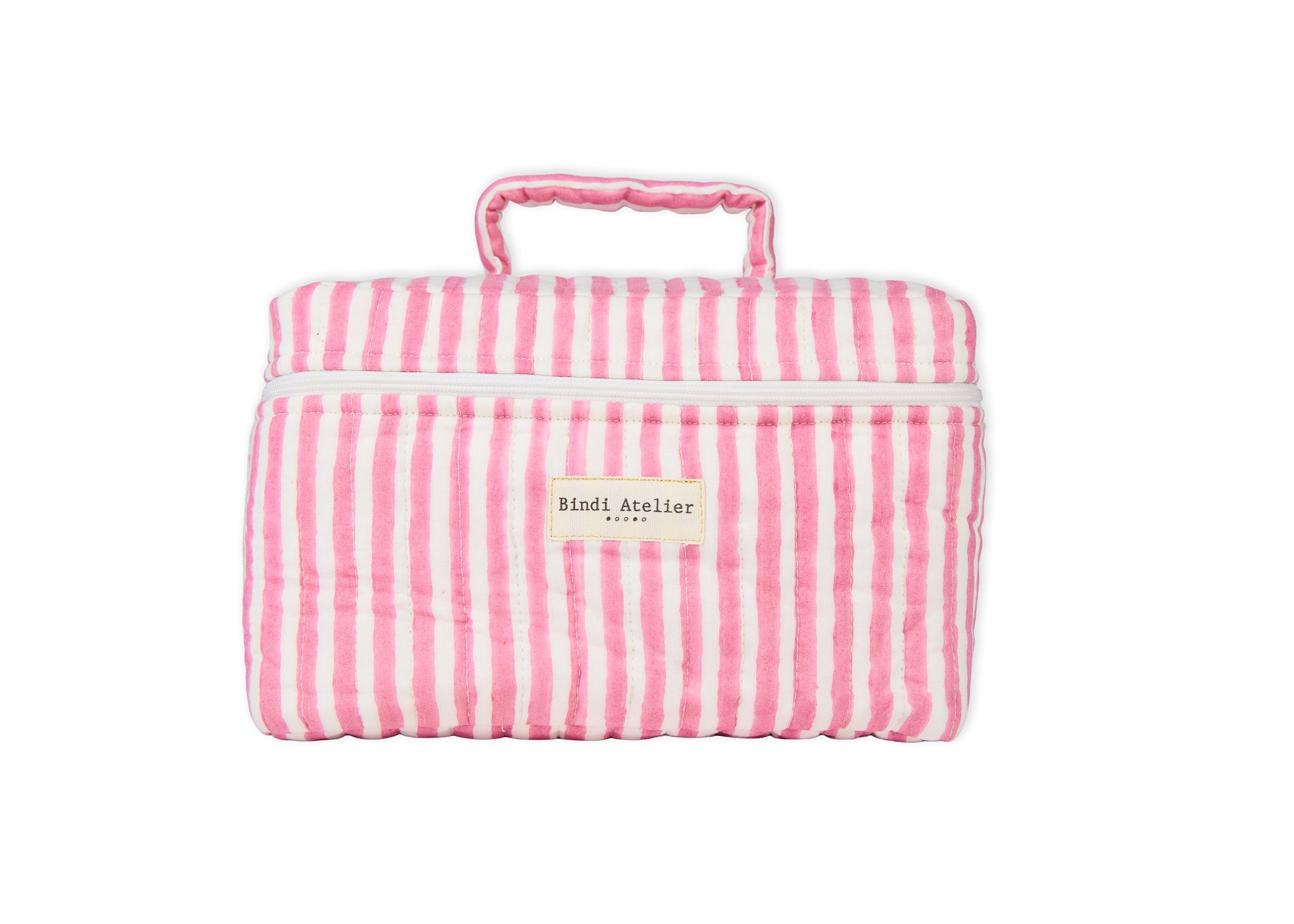 Printed gabi vanity case BINDI ATELIER Pink