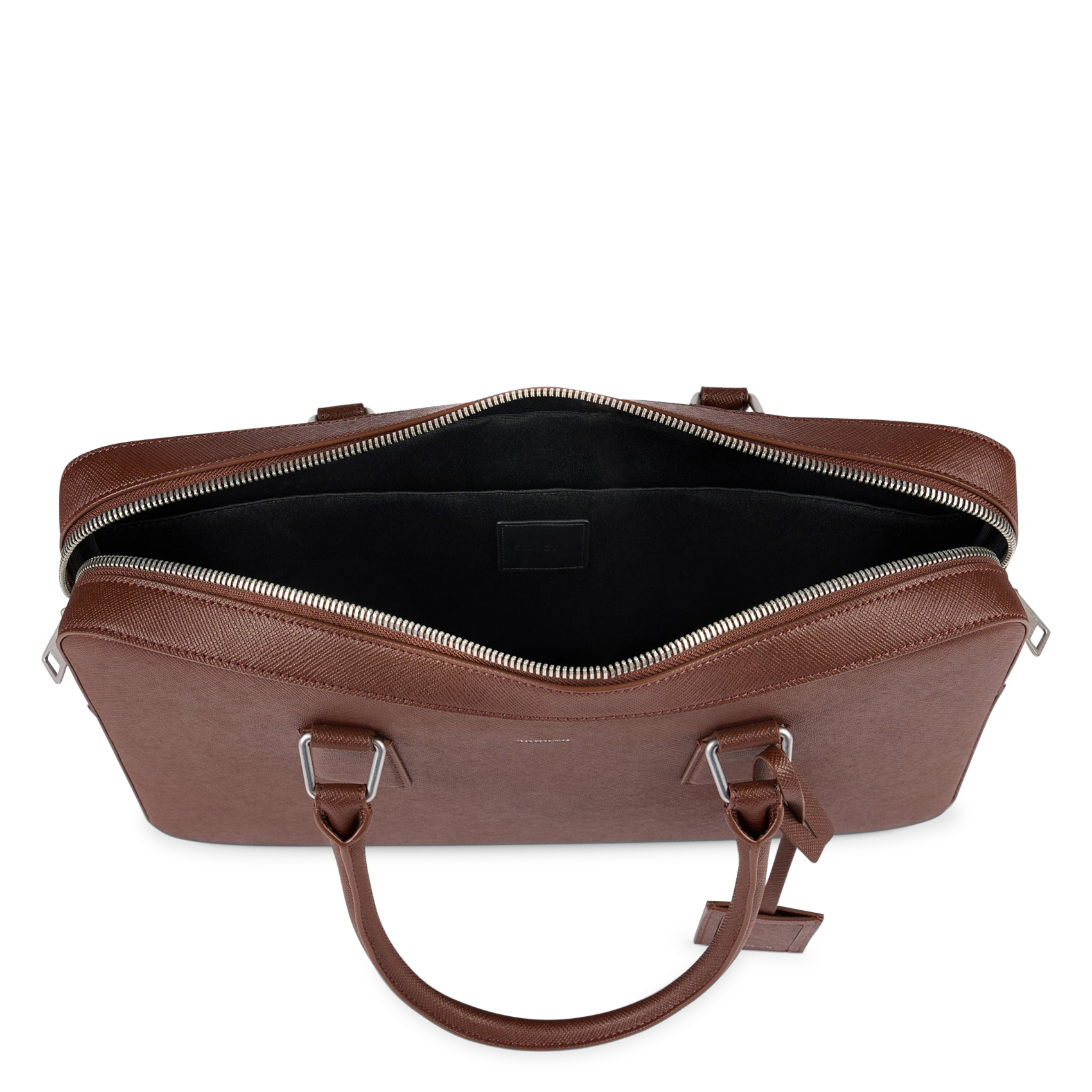 Sac ordinateur rigide  Marron