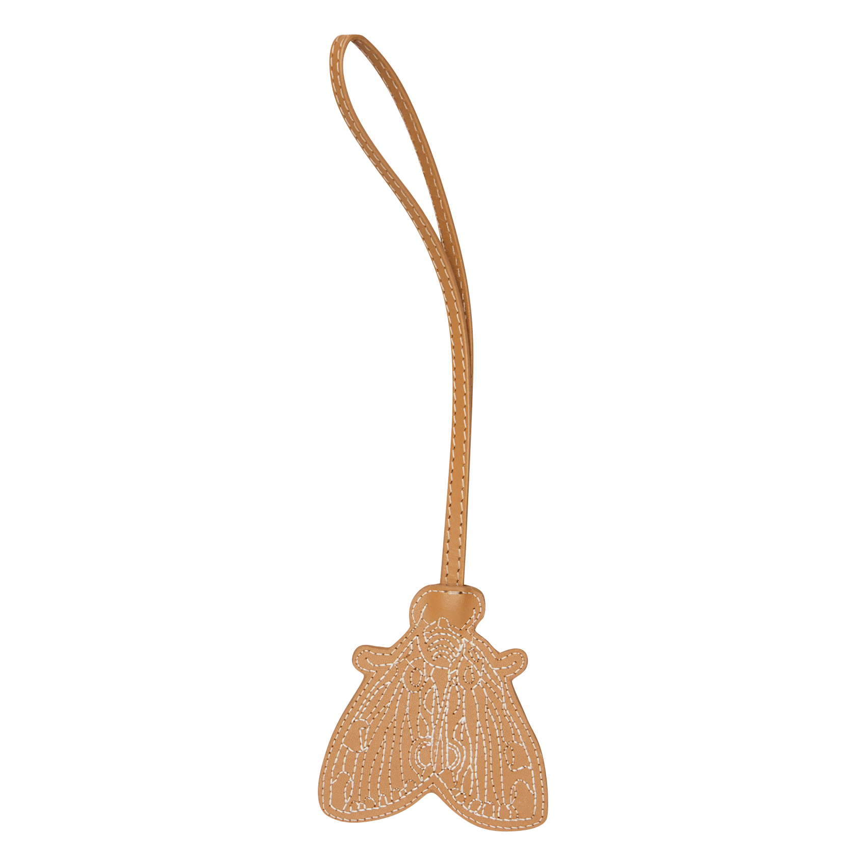 Leren vlinderhanger BECKSONDERGAARD Bruin