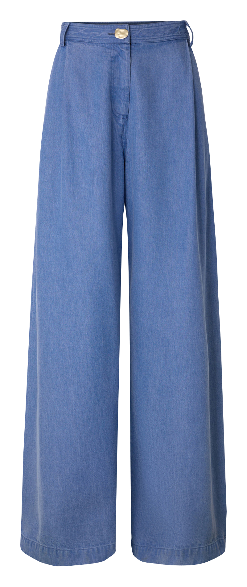 Pantalon large taille haute SESSUN Bleu