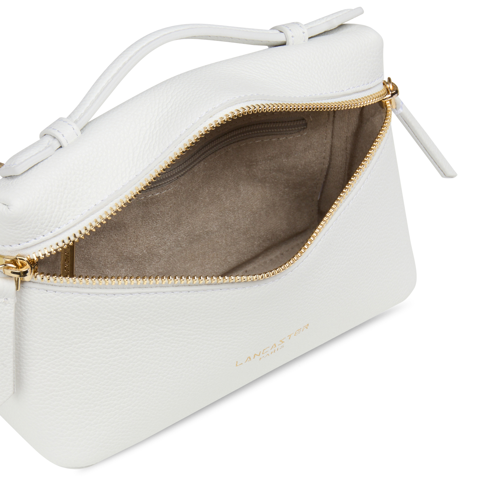 Brieftasche aus Leder LANCASTER PARIS Weiss