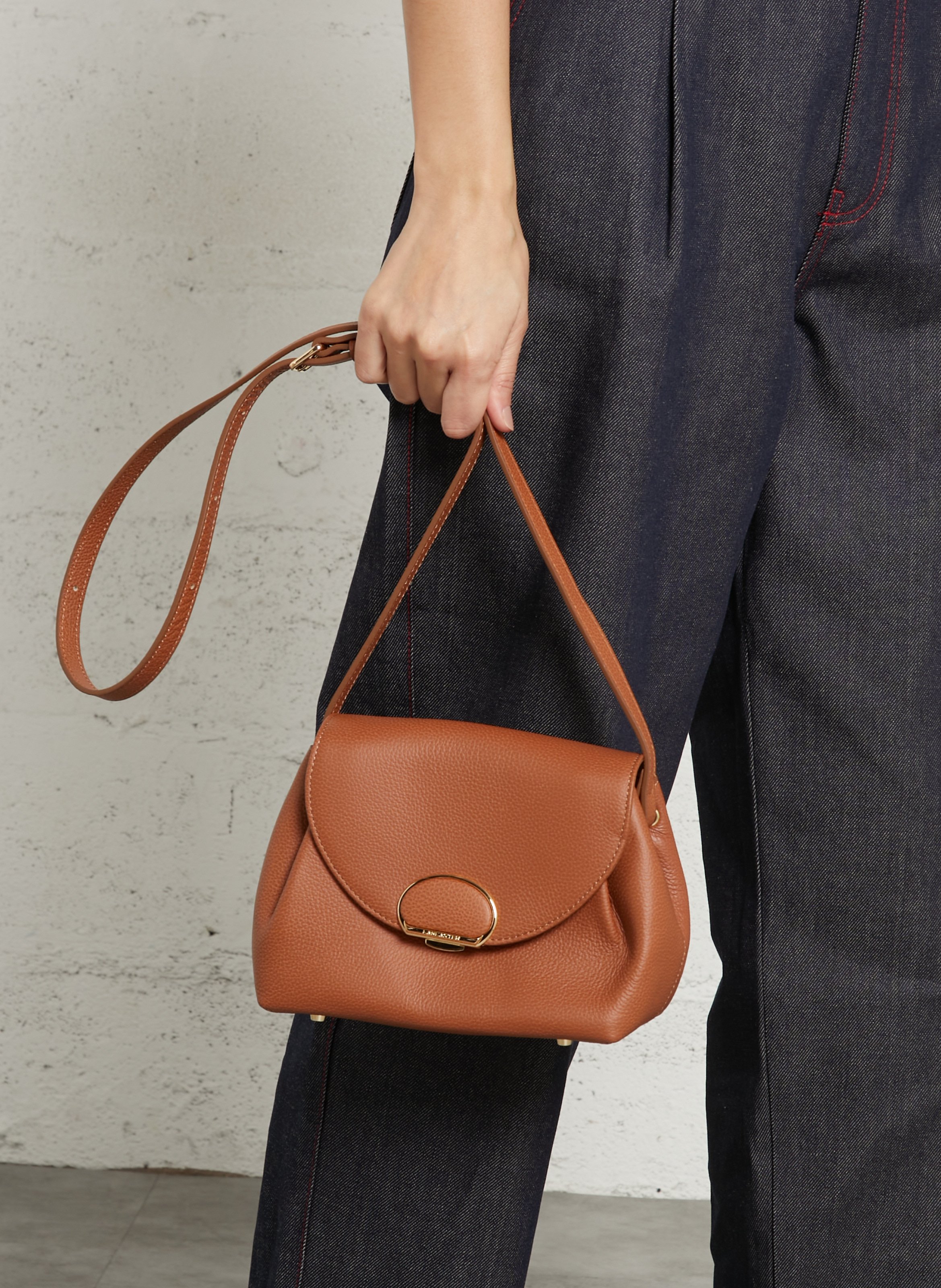 Brieftasche aus Leder LANCASTER PARIS Braun