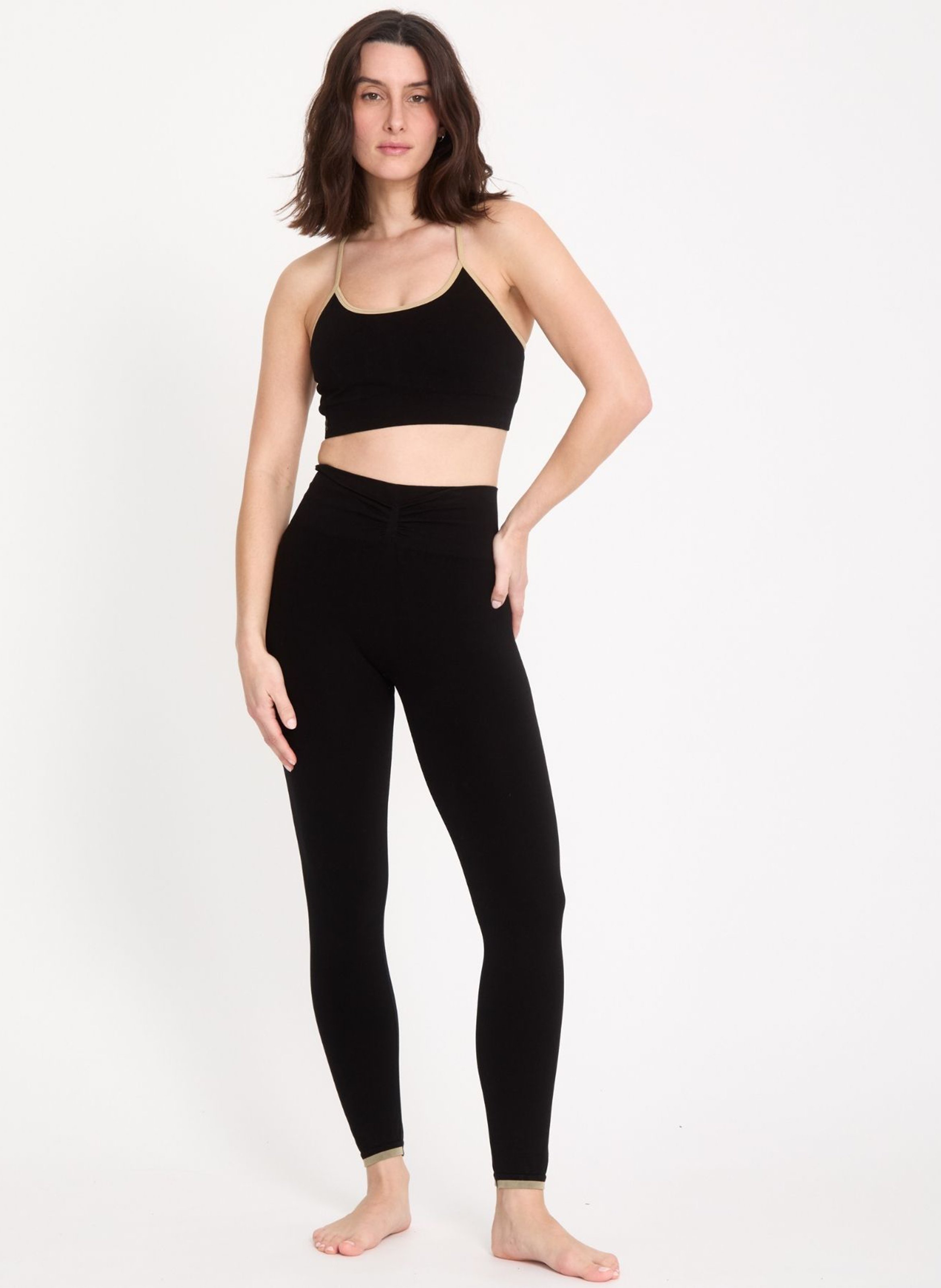 Legging de sport YOGA SEARCHER Noir