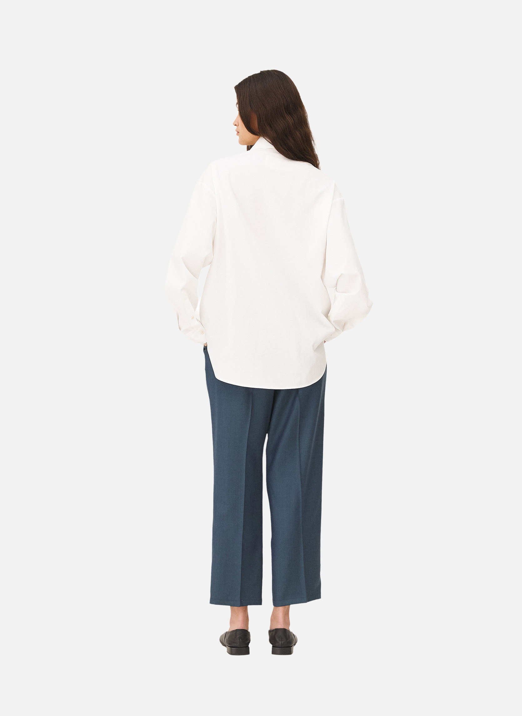 Elegant shirt Noyoco White