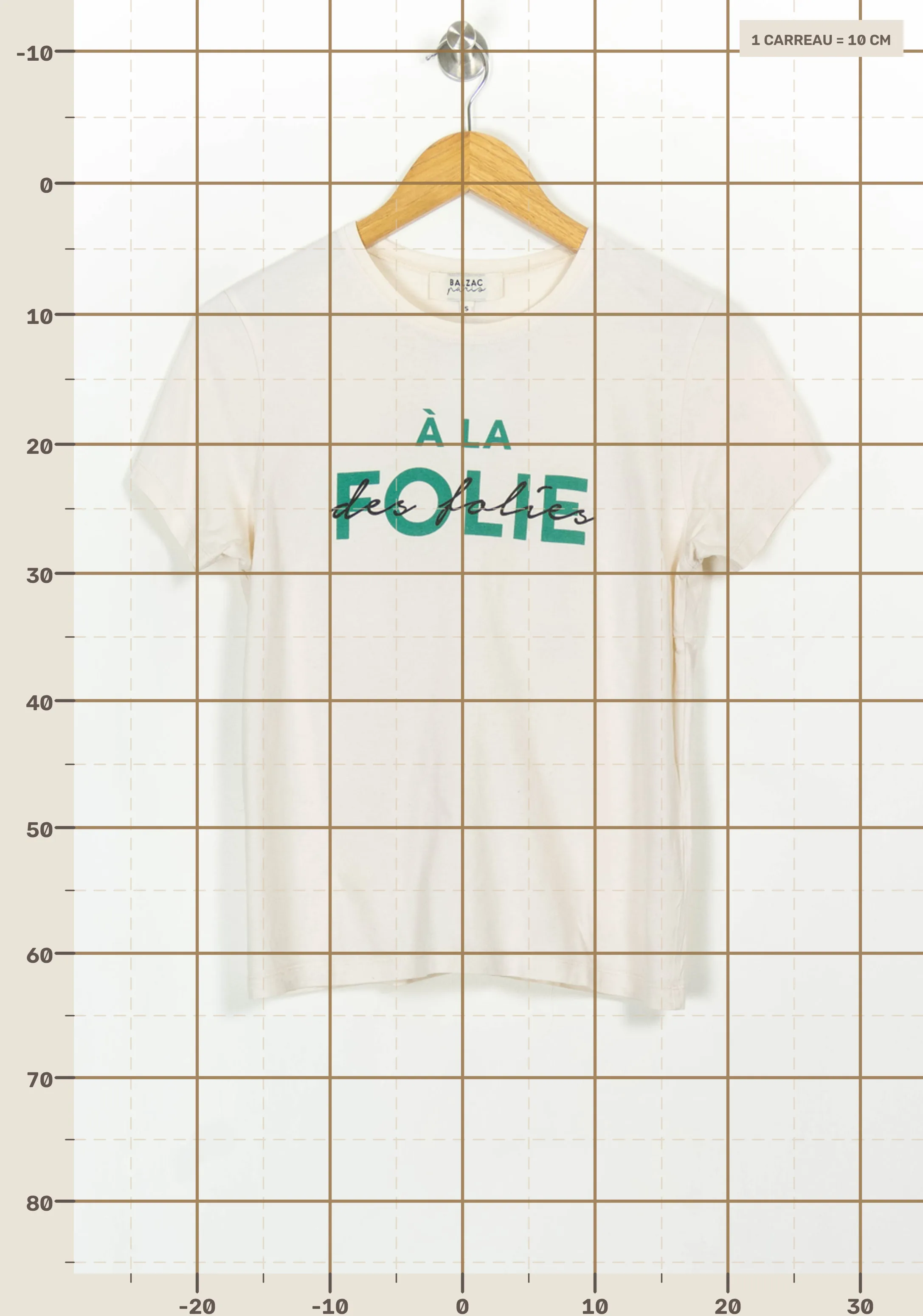 T-shirt BALZAC PARIS - Seconde Main Beige