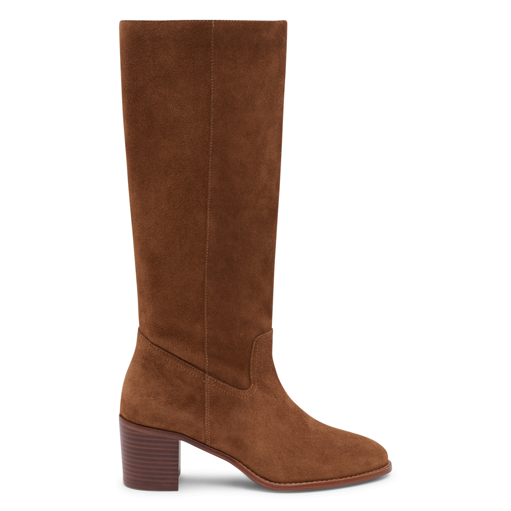 Bottes en cuir velours PABLO Bruin