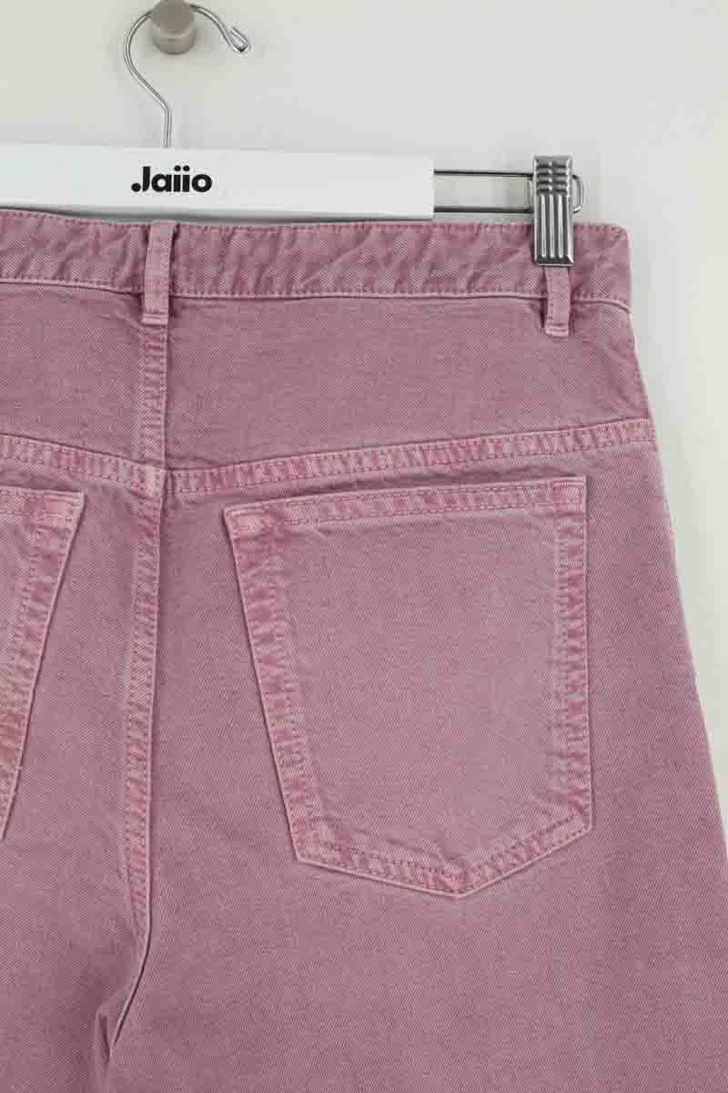 Straight jeans ISABEL MARANT ÉTOILE - SECONDE MAIN Pink