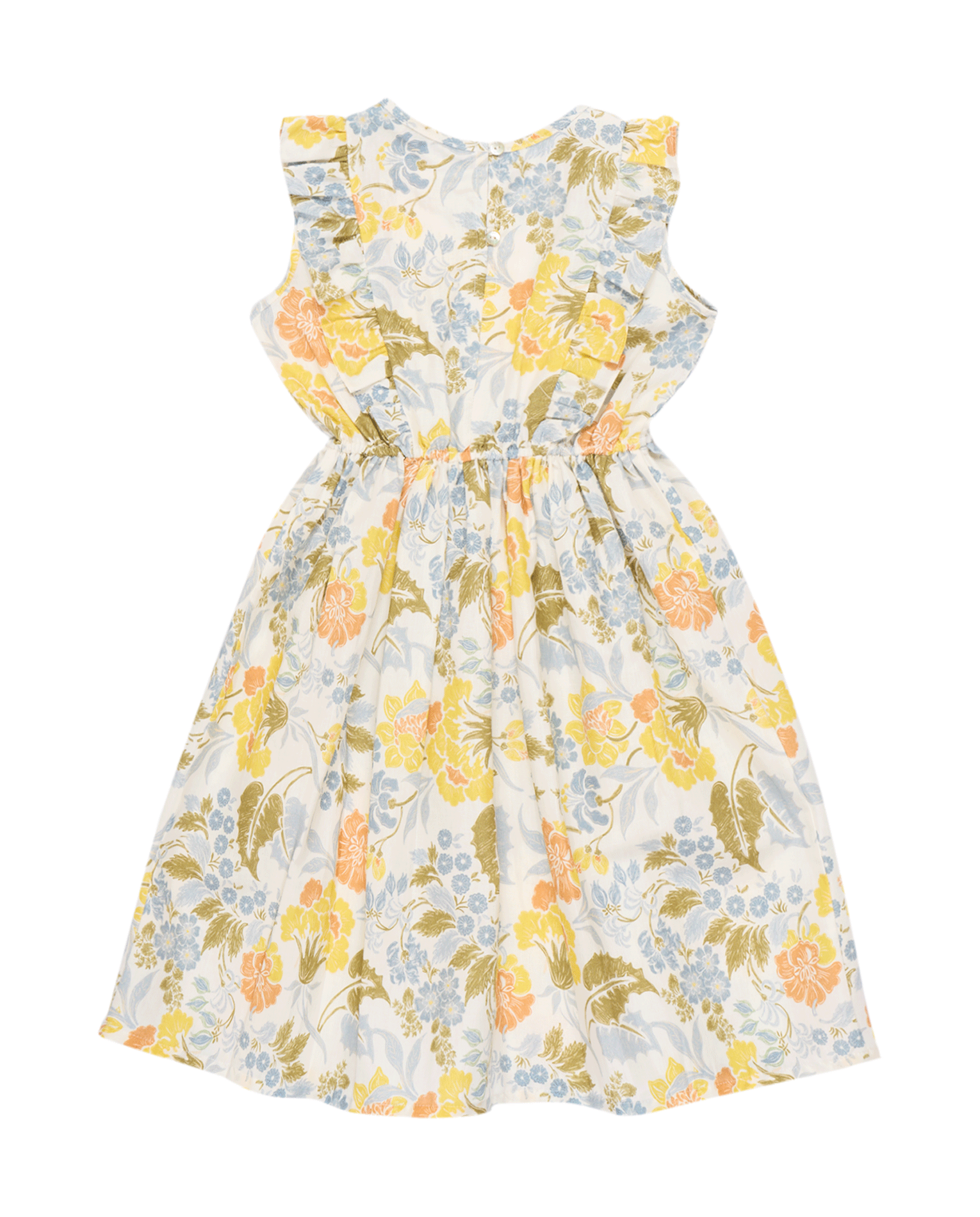 Robe midi à imprimé floral THE NEW SOCIETY Multicolore