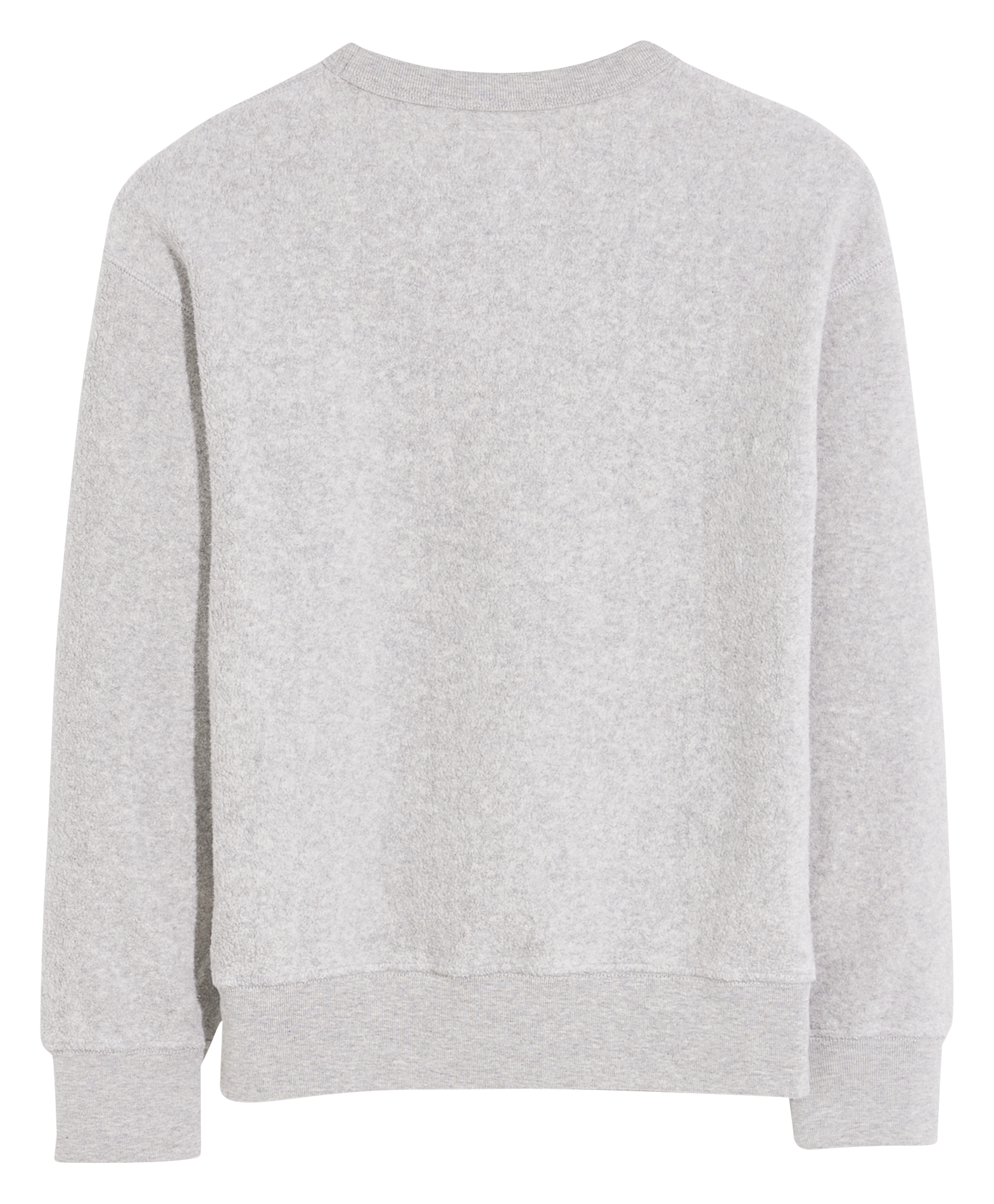 Organic cotton round-neck sweatshirt BELLEROSE Grey