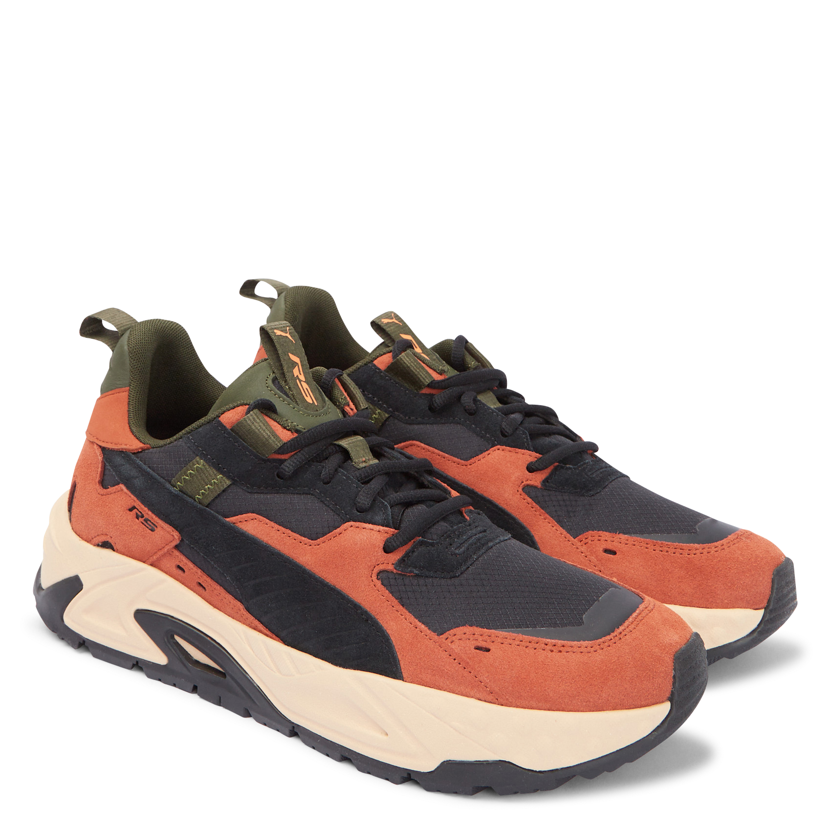 Baskets basses à bout rond PUMA Noir