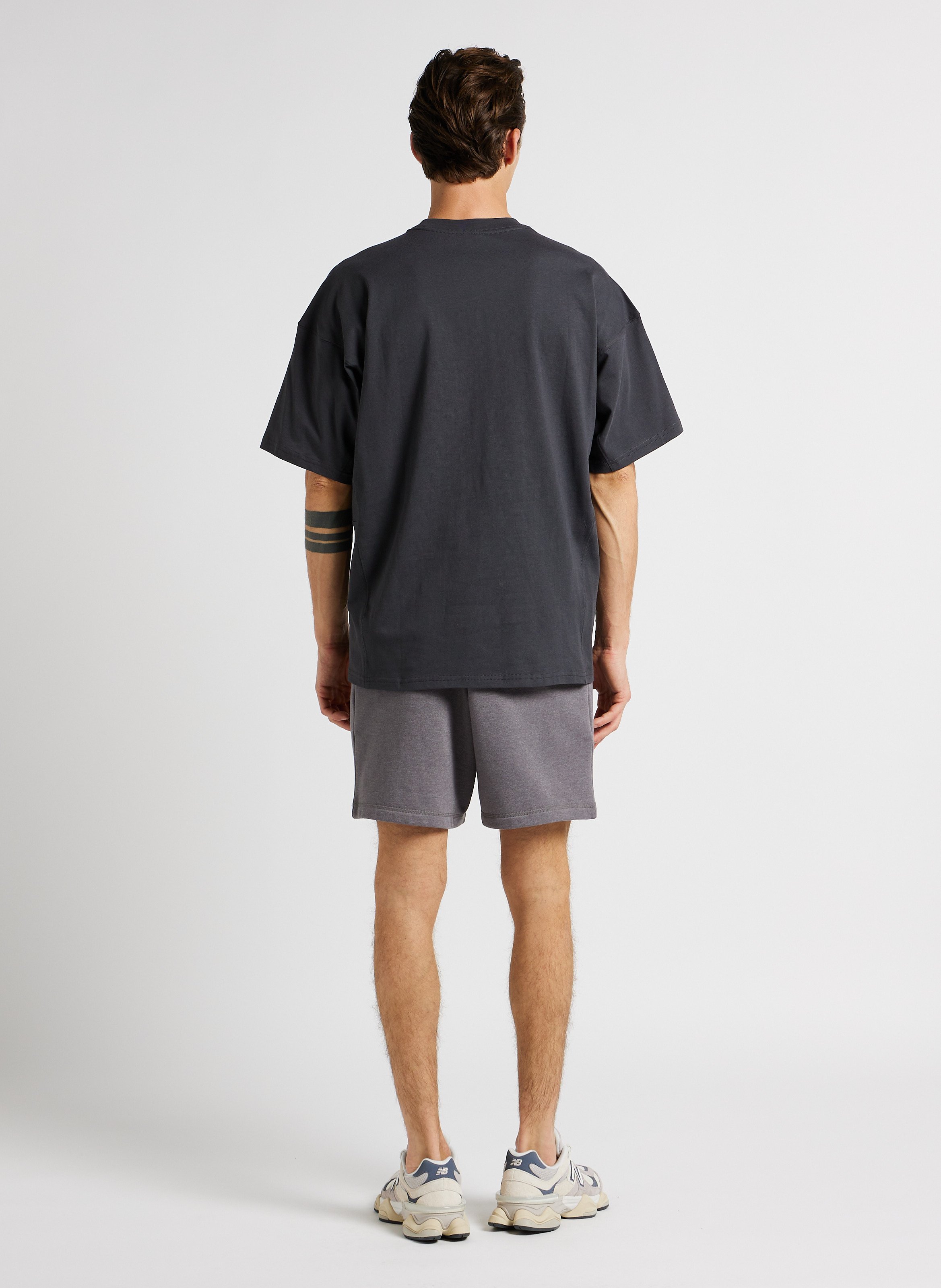 Round-neck cotton T-shirt COLUMBIA Grey