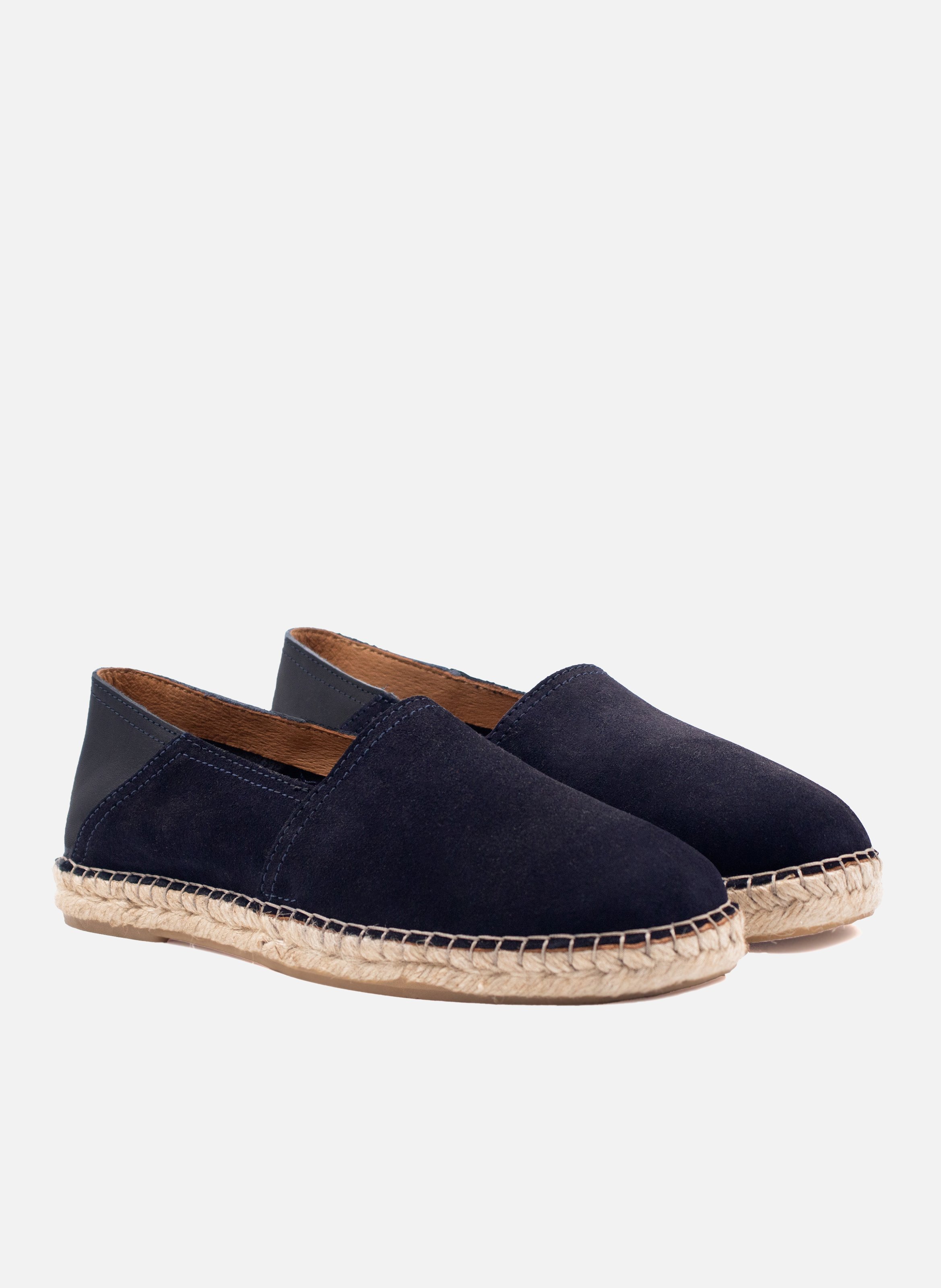 Men's suede leather espadrilles JULES & JENN Blue
