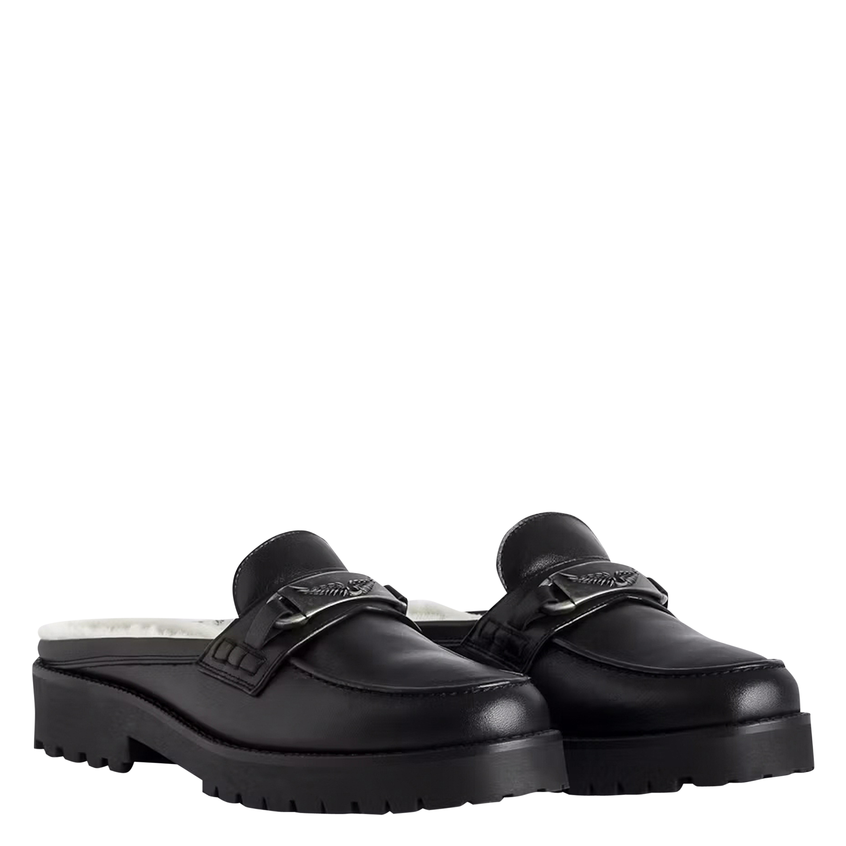 Penny Slide moccasin mules ZADIG&VOLTAIRE Black