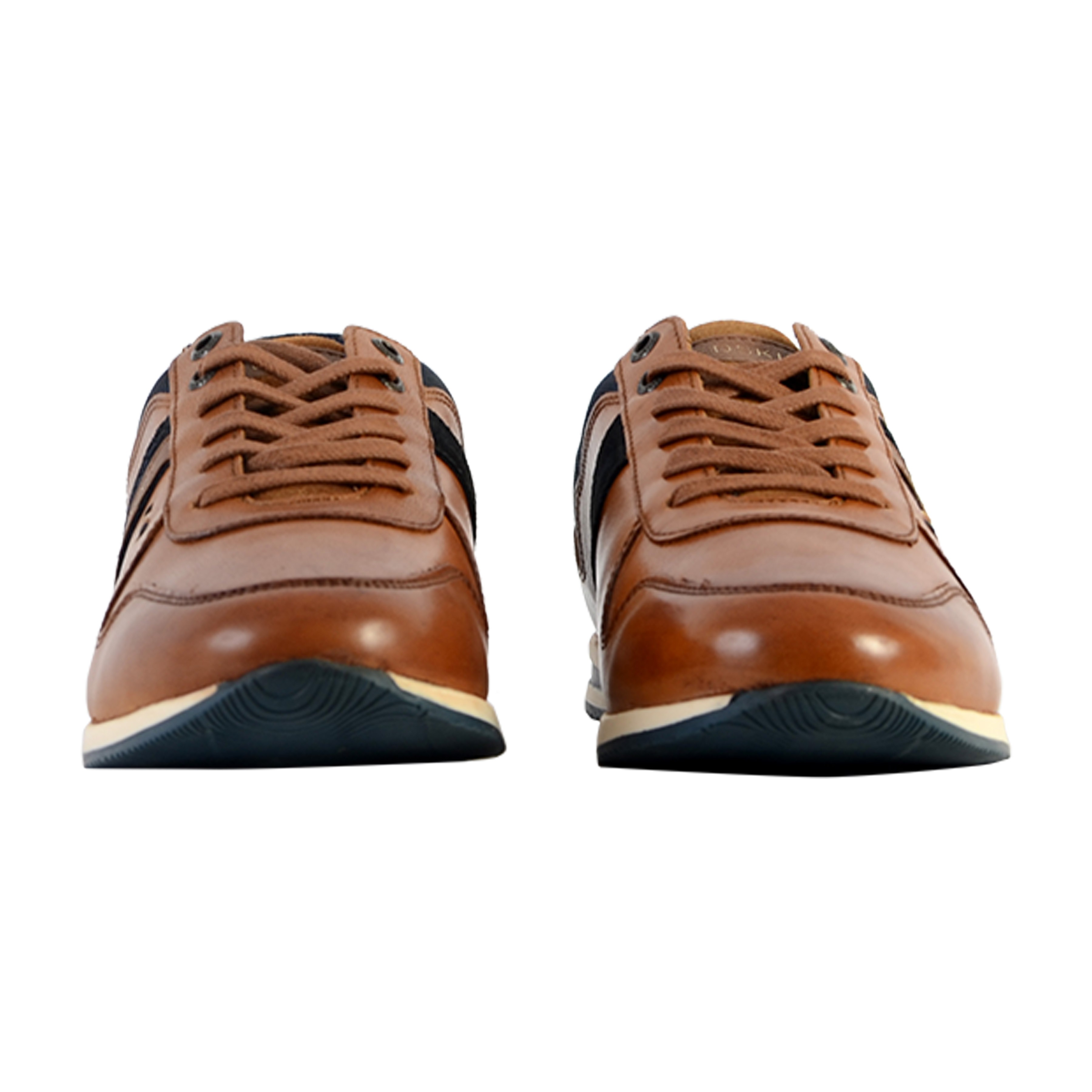 Leather basket living 1 REDSKINS Brown