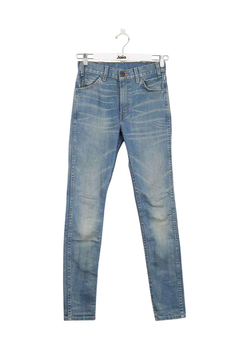 Cotton skinny jeans LEVI'S - Seconde main Blue