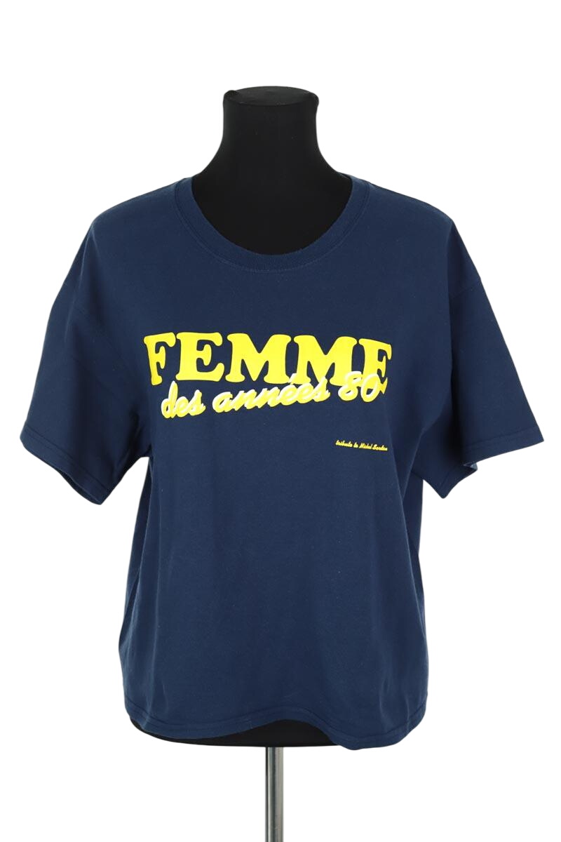 Cotton T-shirt MODETROTTER - Seconde Main Blue