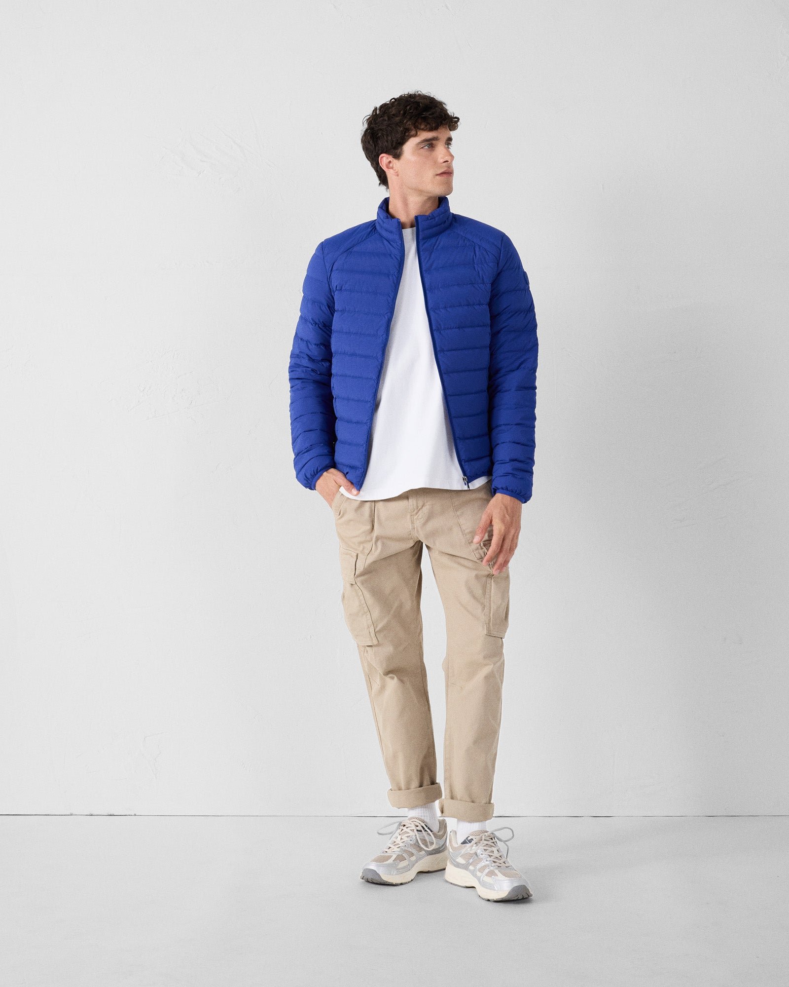 Stretch light down jacket Aragon JOTT Blue