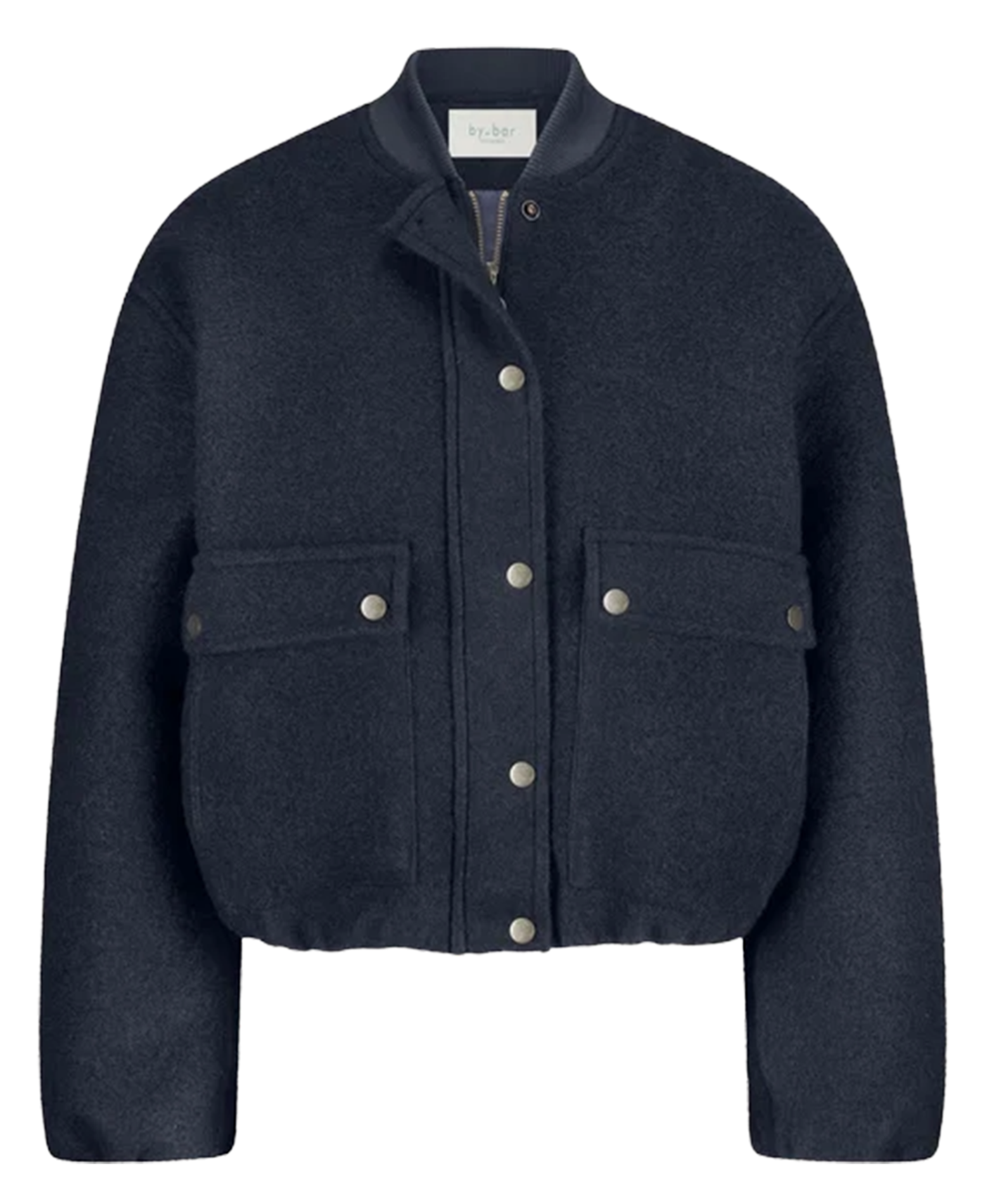 Oversized wool-blend jacket  BY BAR Blue