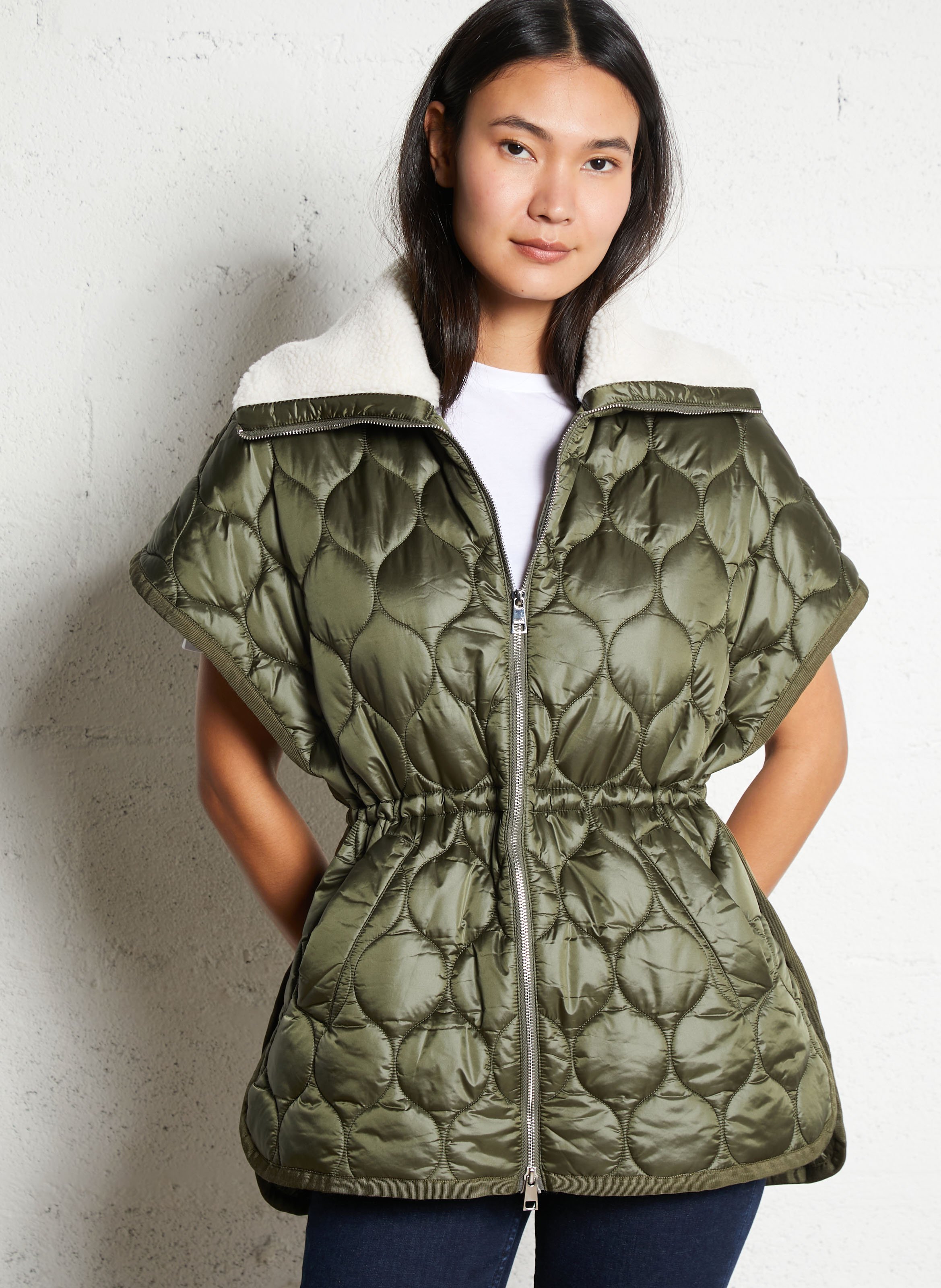 Veste ample sans manches matelassée LIU JO Violet