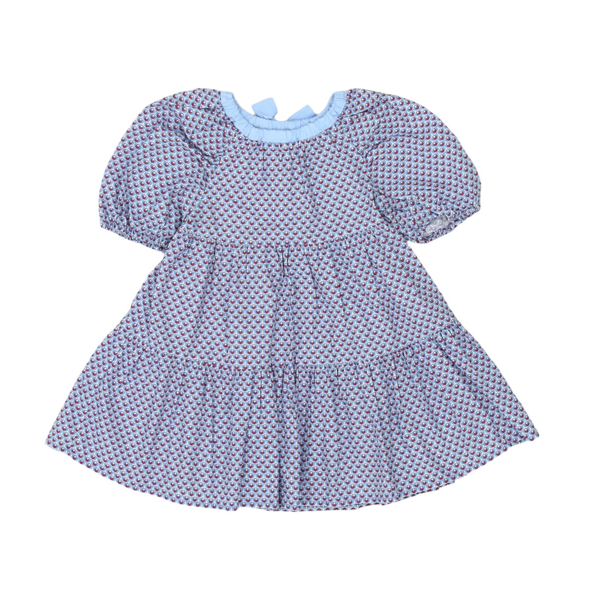 Blue Baby Dress - 24 months IL GUFO - Seconde main Blue