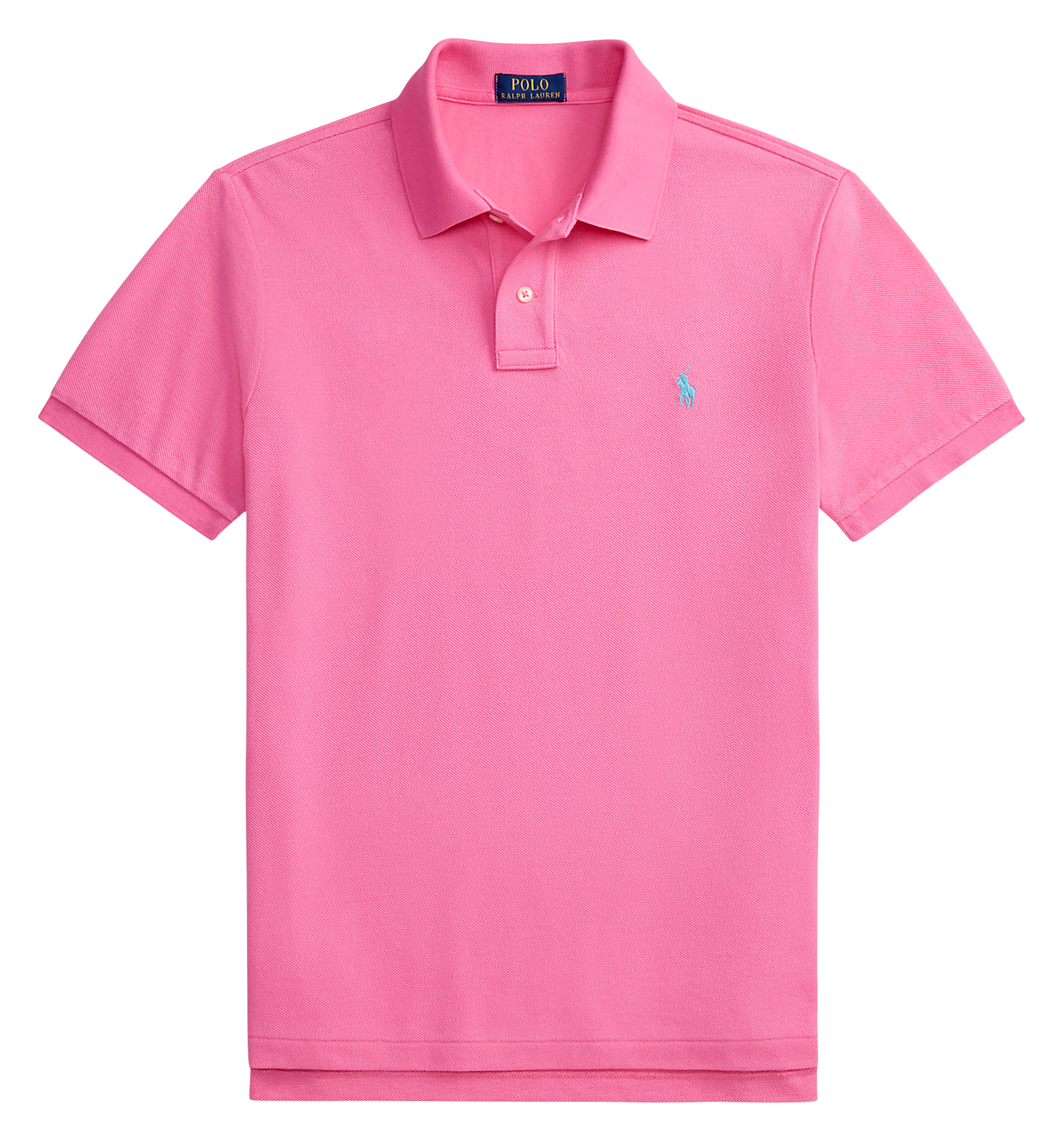 Baumwoll-Poloshirt - tailliert, kurzärmlig POLO RALPH LAUREN
