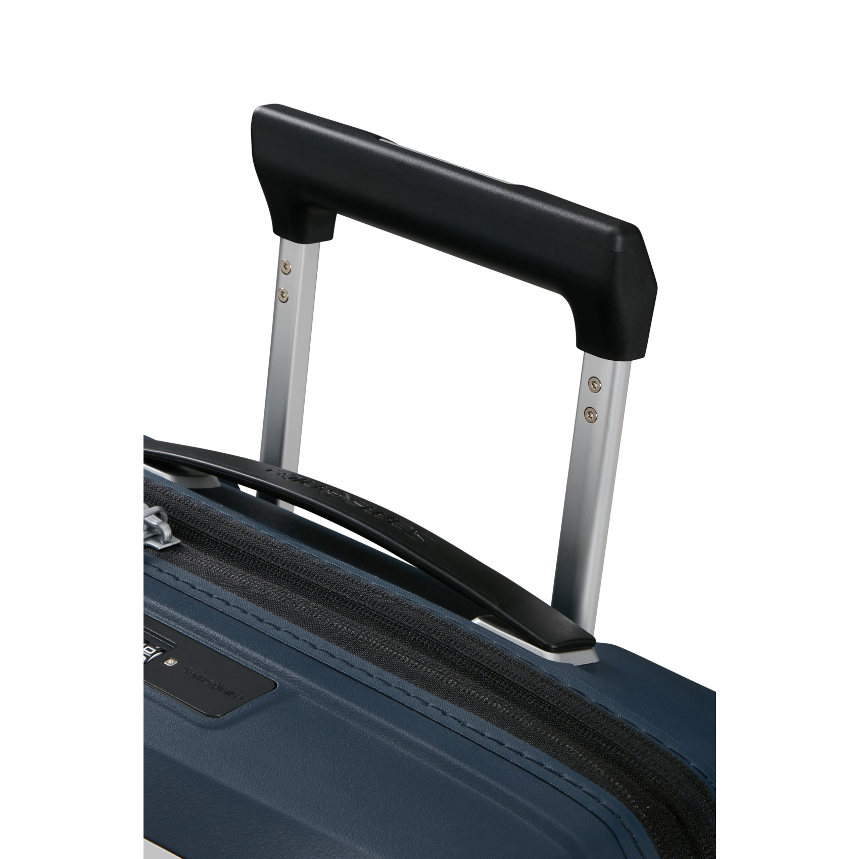 Upscape 4-wheel carry-on suitcase Blue