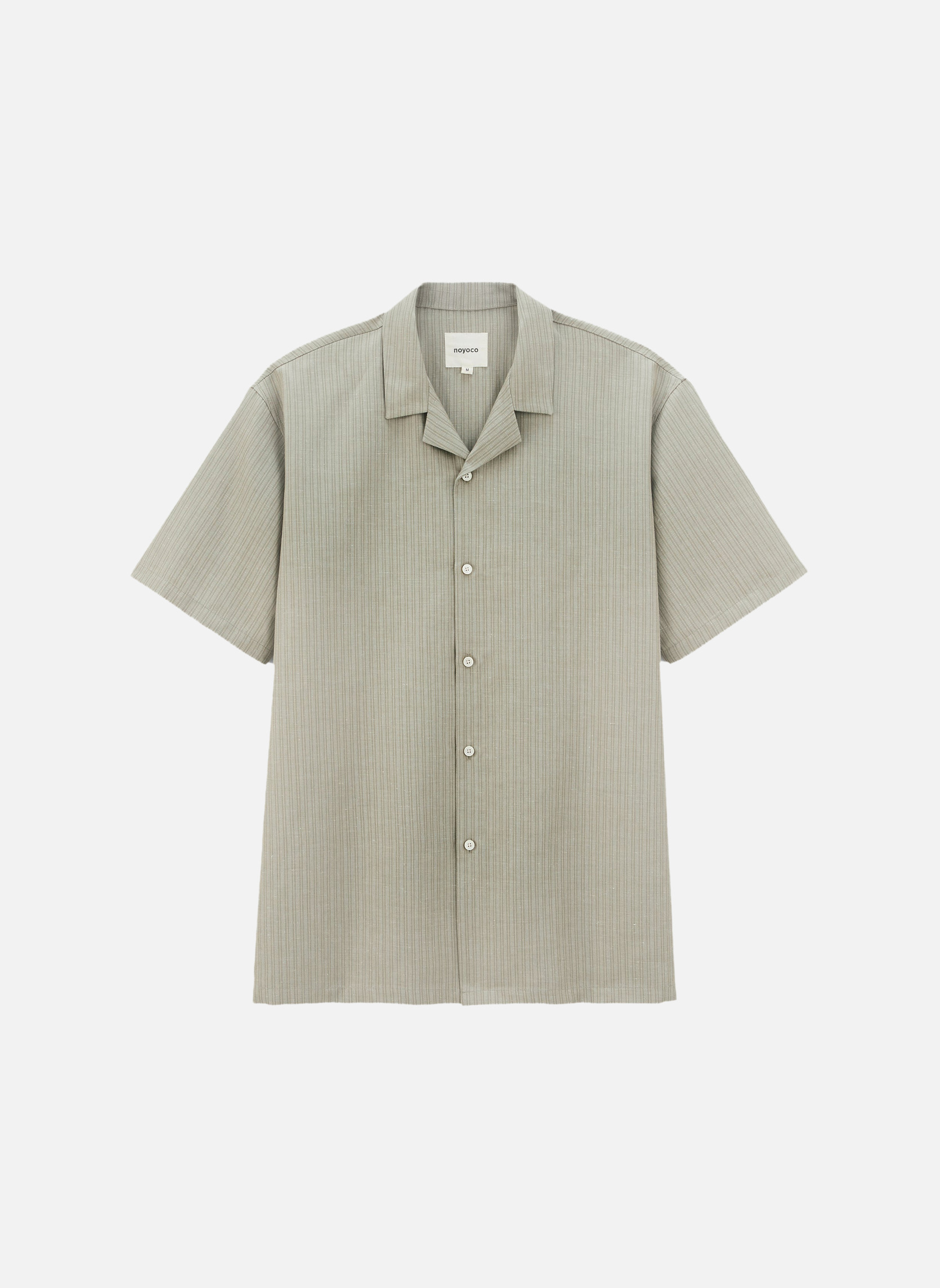 Casual shirt ORLÉANS BEIGE STRIPES Noyoco Beige
