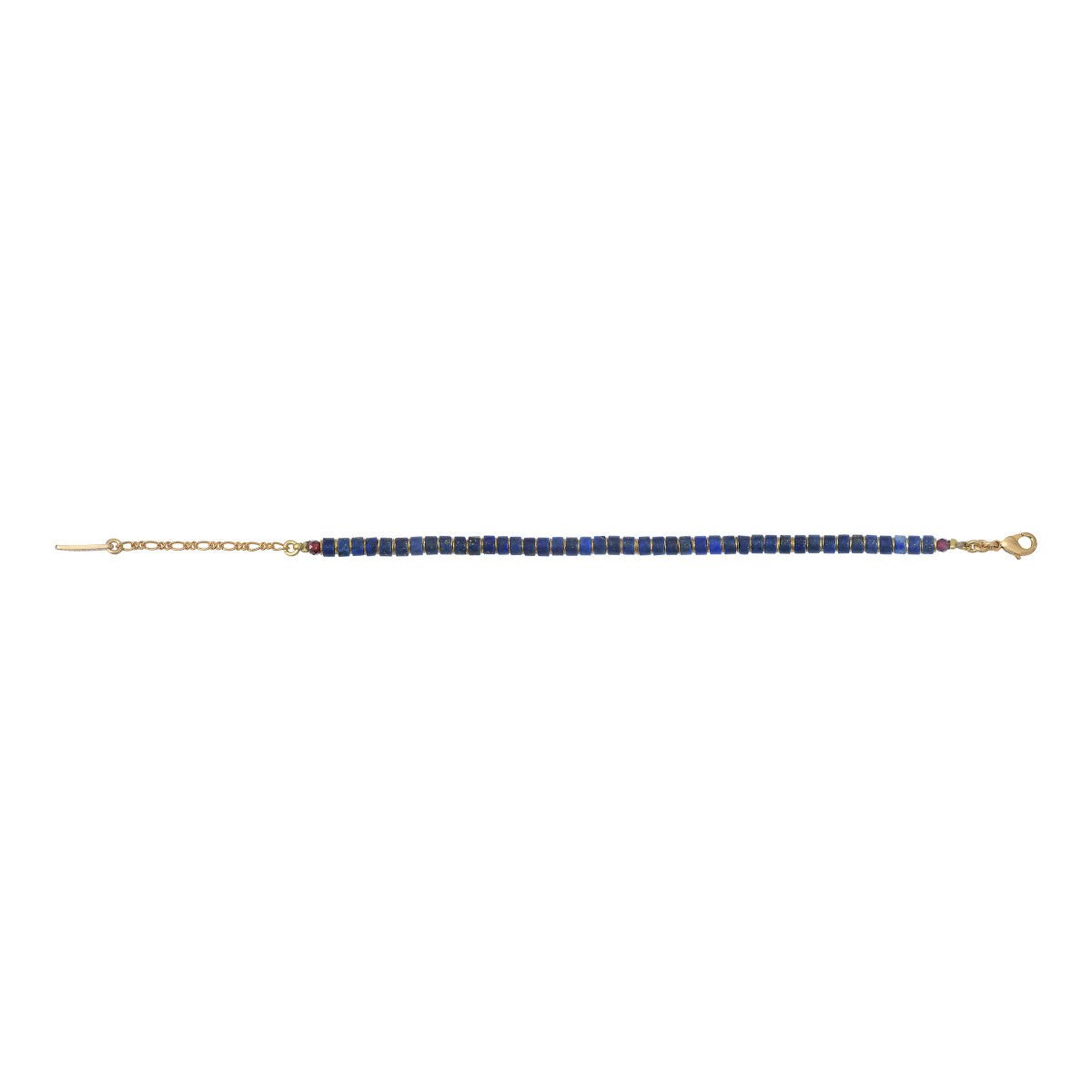 Adjustable thin bracelet SATELLITE PARIS Blue