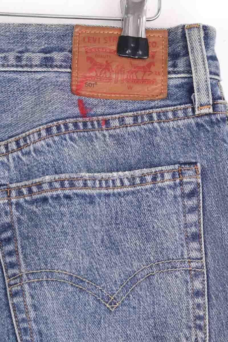 501 straight jeans LEVI'S - Seconde main Blue