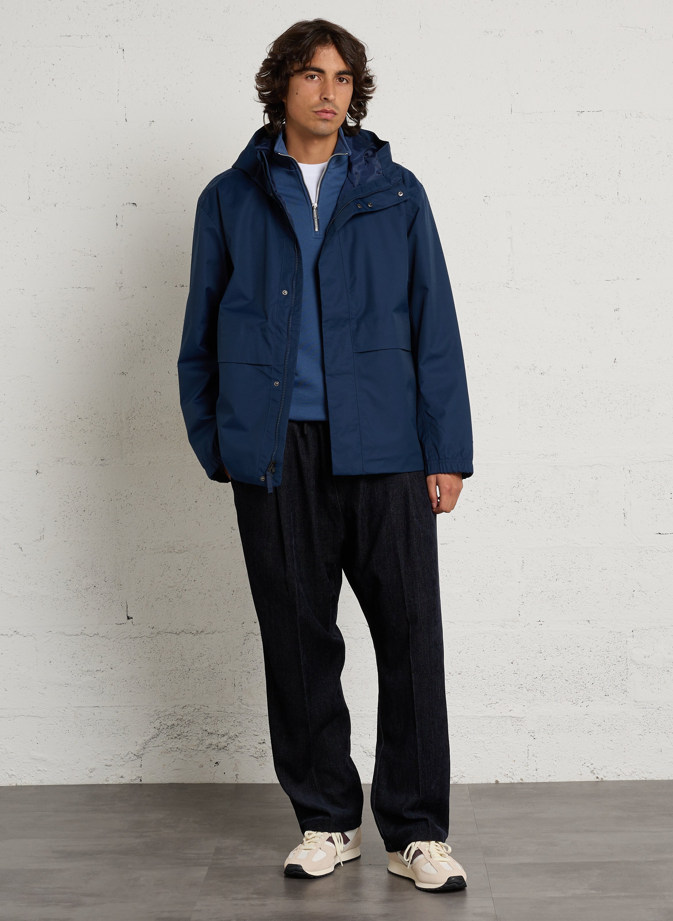 Sweat col montant en coton bio PAUL SMITH Bleu