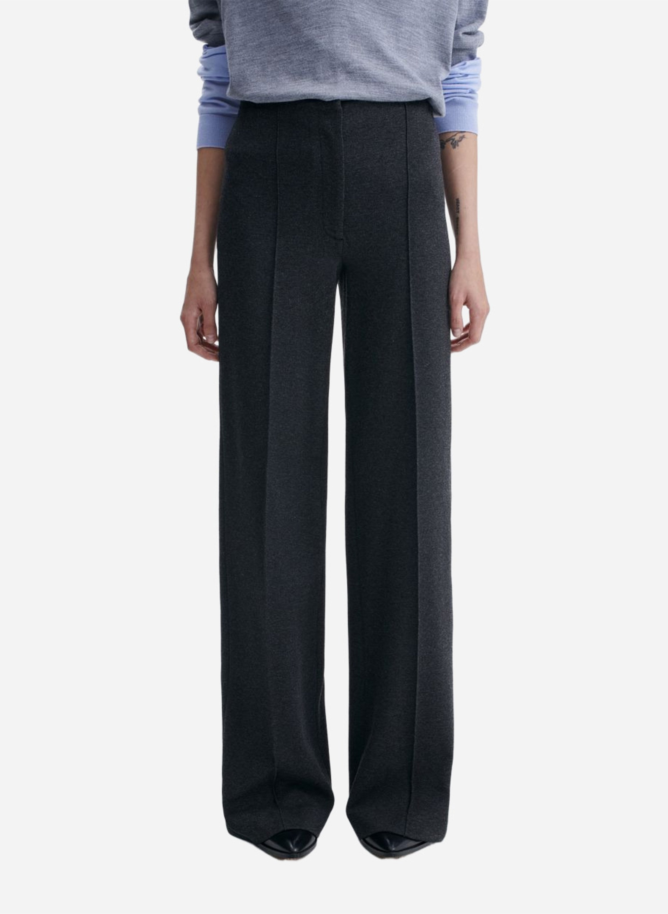 Straight-leg pants VANESSA BRUNO Grey