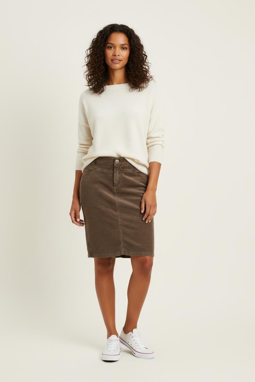 Short & midi skirt CLOSED - Seconde Main Brown