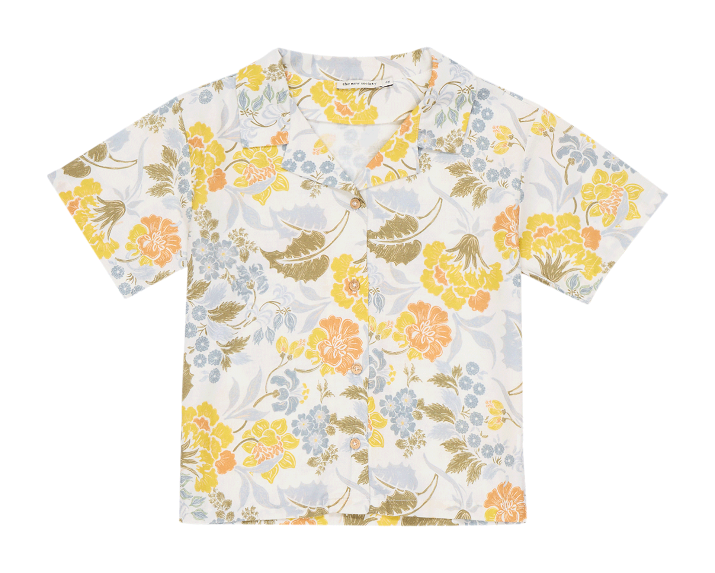 Straight floral print shirt THE NEW SOCIETY Multicolored