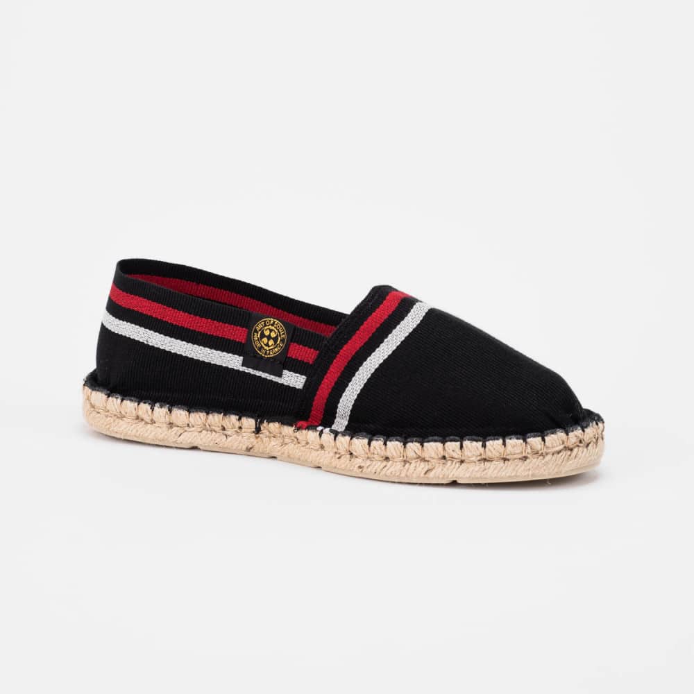 Striped espadrilles ART OF SOULE Black
