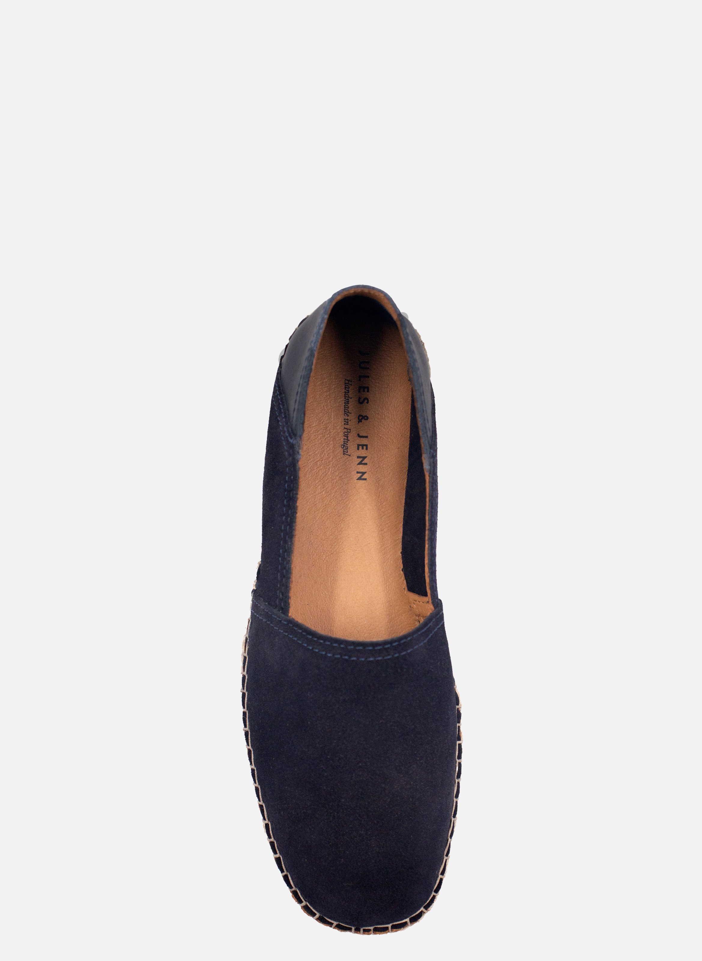 Men's suede leather espadrilles JULES & JENN Blue