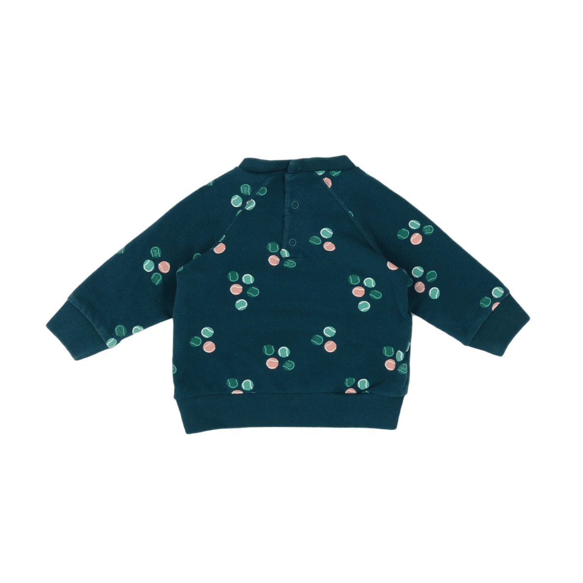 Green baby sweatshirt - 6 months PETIT BATEAU - Seconde Main Green