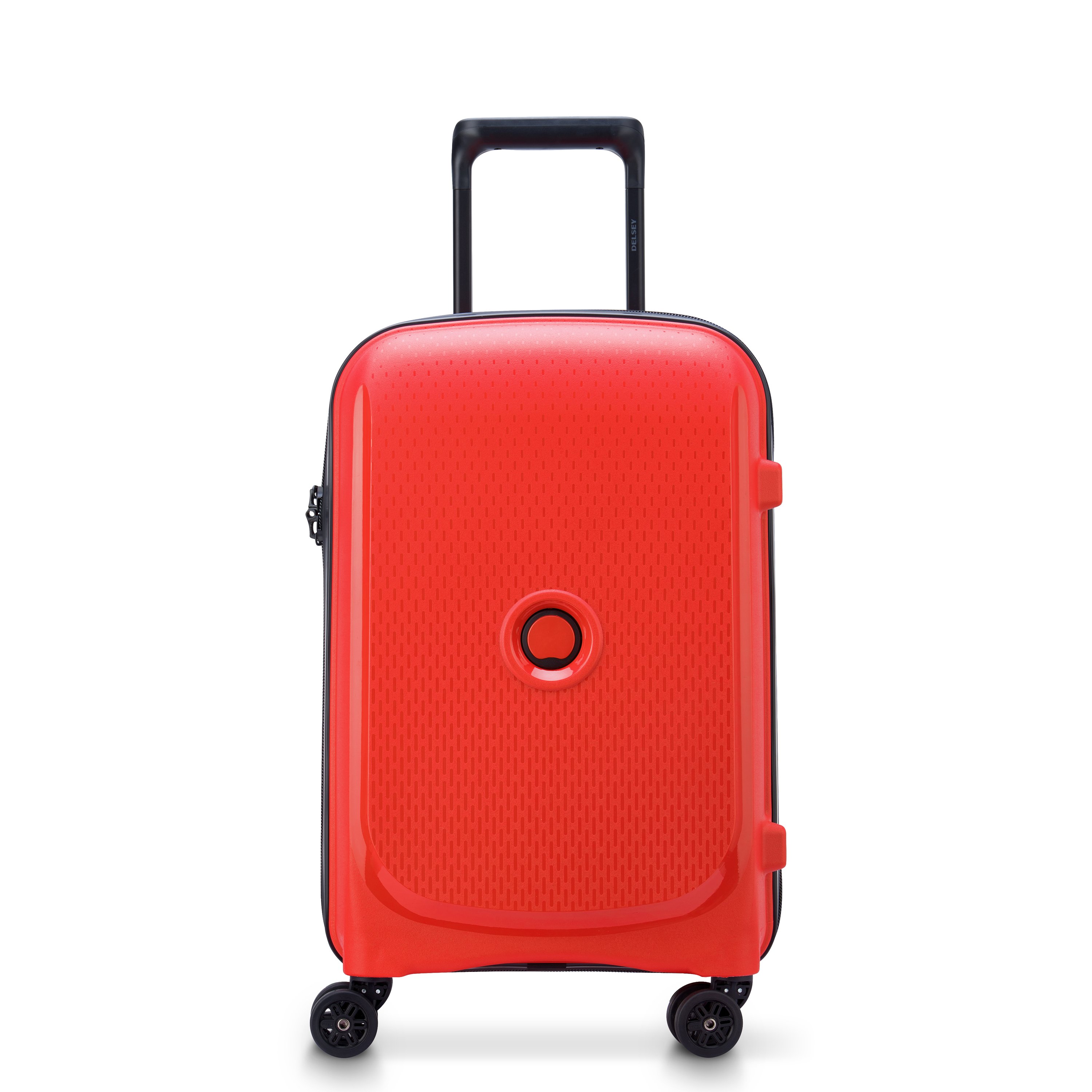 Set of 3 rigid suitcases 55 cm/70.5 cm/82.5 cm DELSEY PARIS Red