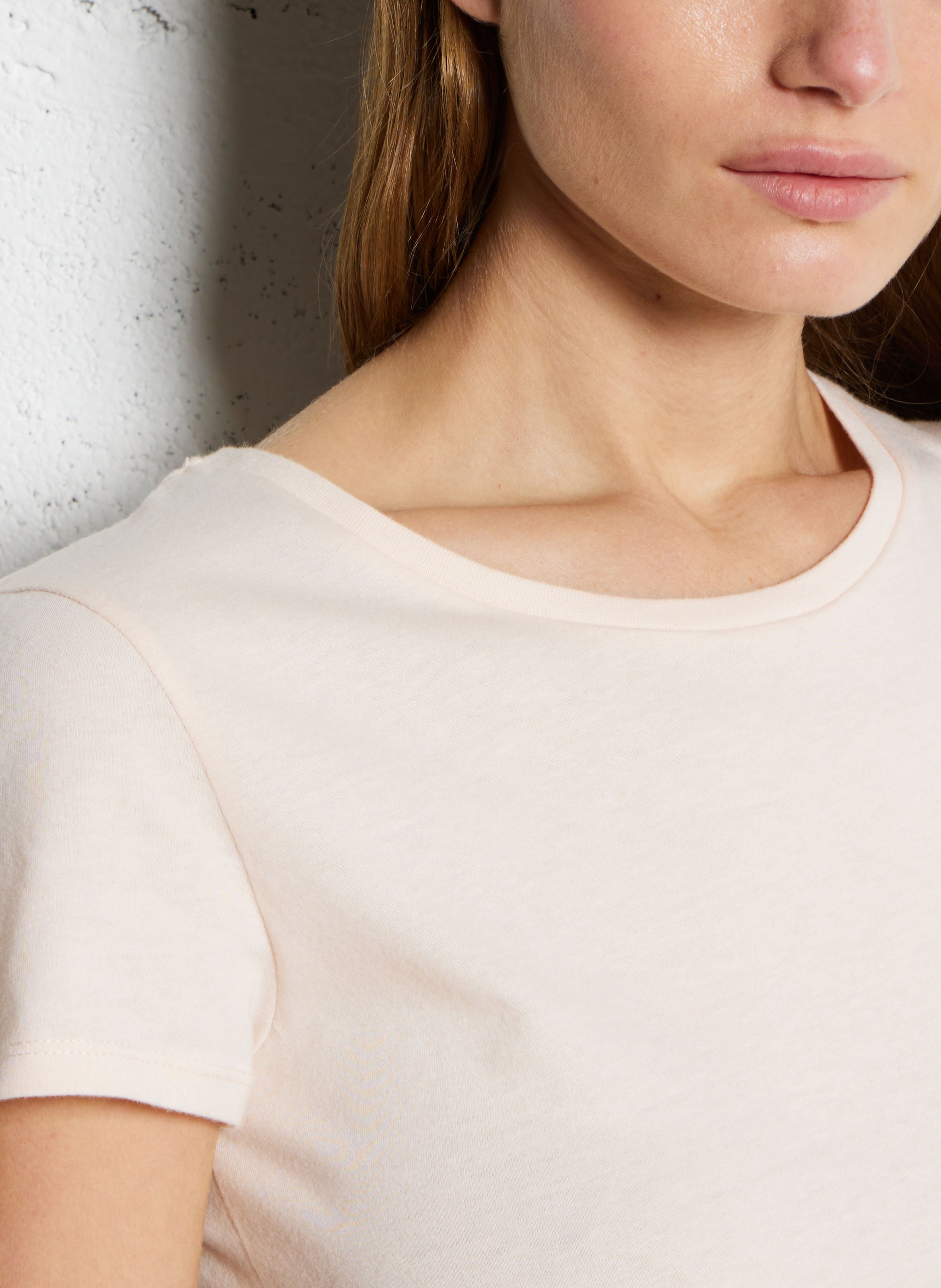 Camiliday round-neck sleeveless cotton top Pink